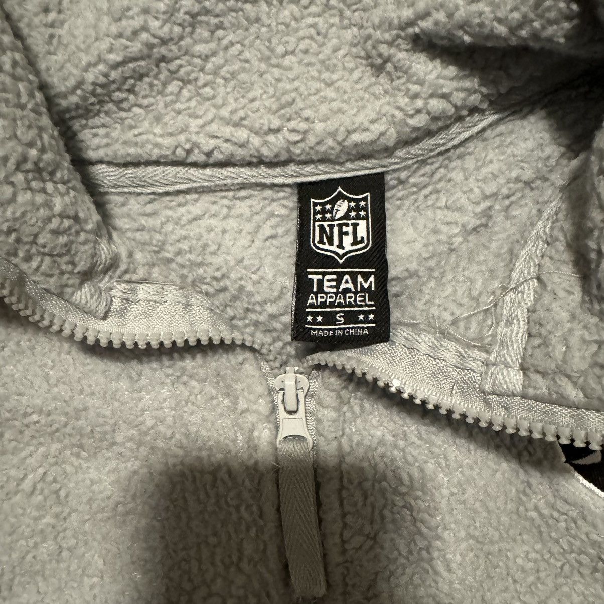 NFL NFL Las Vegas Raiders fleece zip up jacket Size US S / EU 44-46 / 1 - 4 Thumbnail