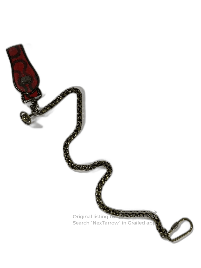 Vivienne Westwood Vivienne Westwood Dragon Bone Chain Keyring Belt. Size ONE SIZE - 1 Thumbnail