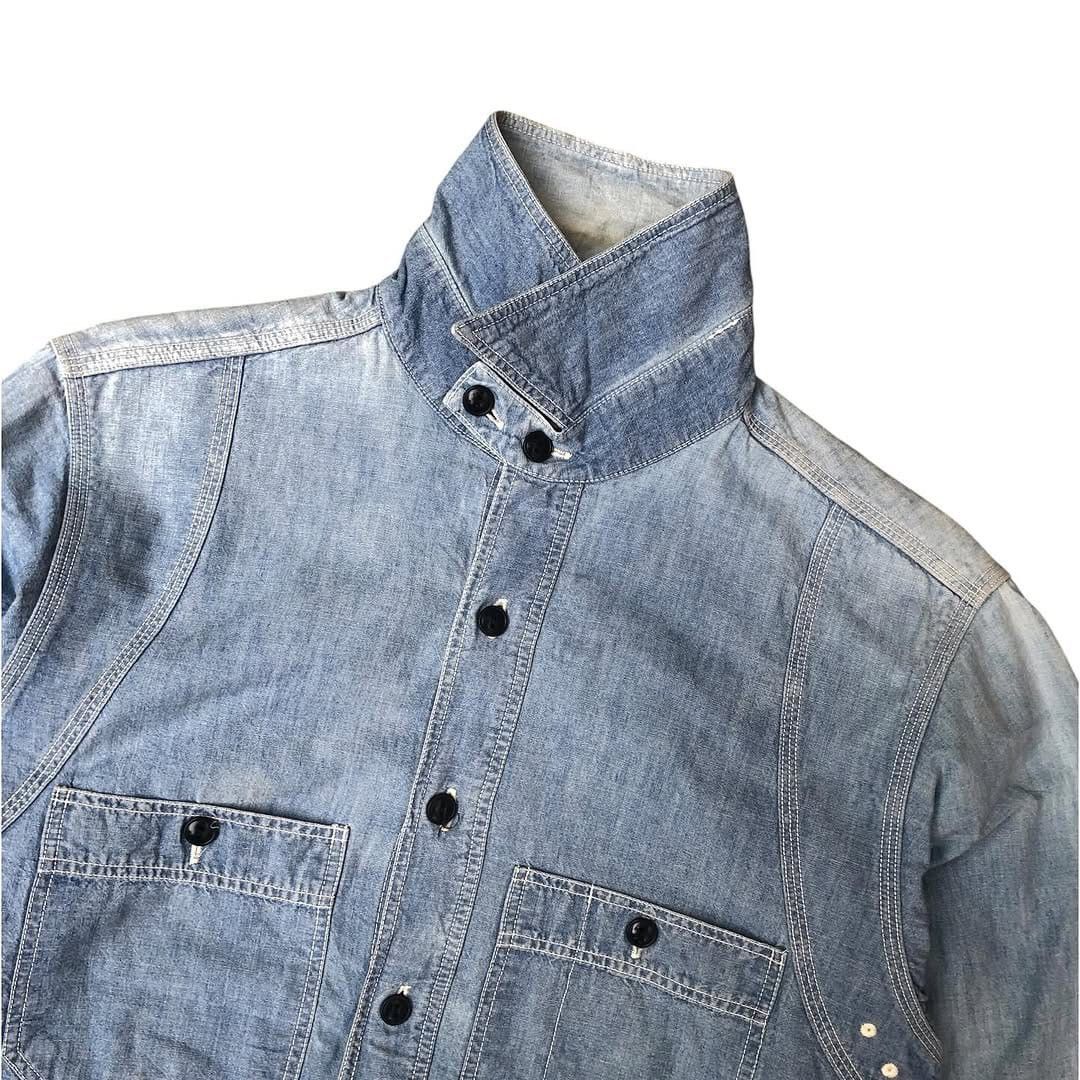 Japanese Brand × Sugar Cane × Toyo Enterprises Vintage sugarcane faded chambray workshirt Size US S / EU 44-46 / 1 - 3 Thumbnail