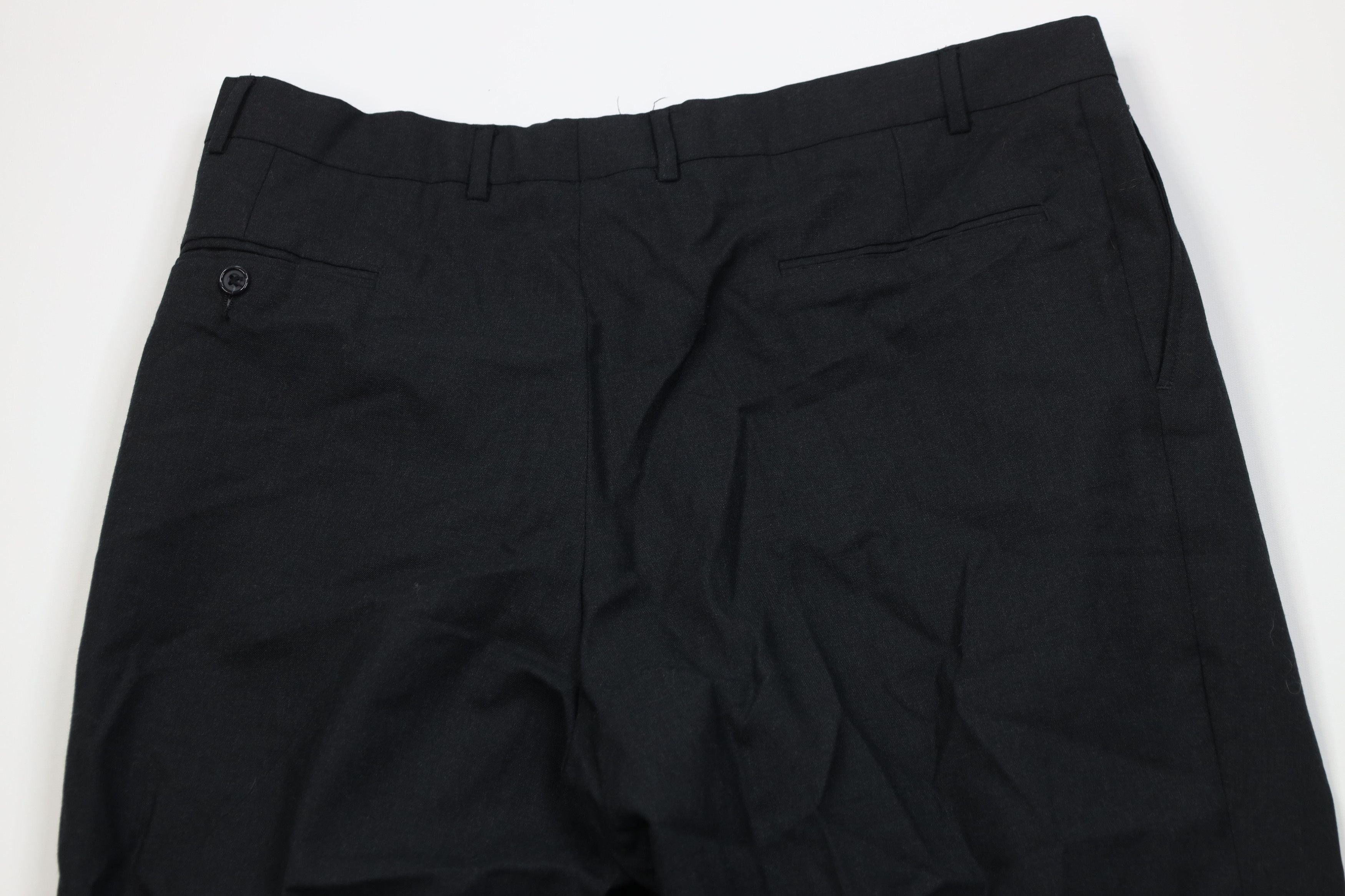 Vintage Vintage 90s Streetwear Wide Leg Chino Pants Charcoal Gray Size US 38 / EU 54 - 11 Thumbnail