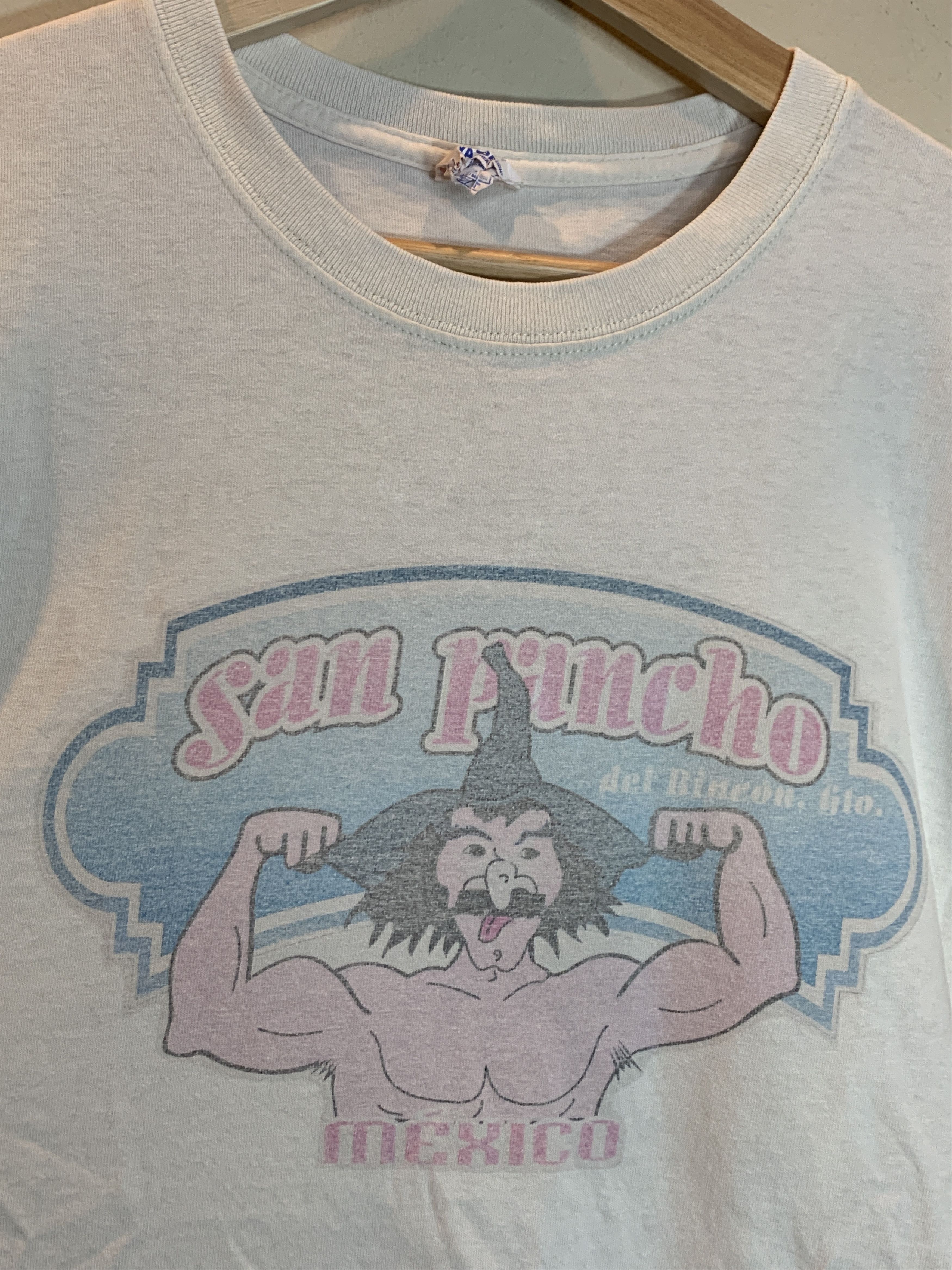 Vintage *RARE* Vintage 90’s San Pancho Del Rincon Mexico Art T-Shirt Size US M / EU 48-50 / 2 - 2 Thumbnail