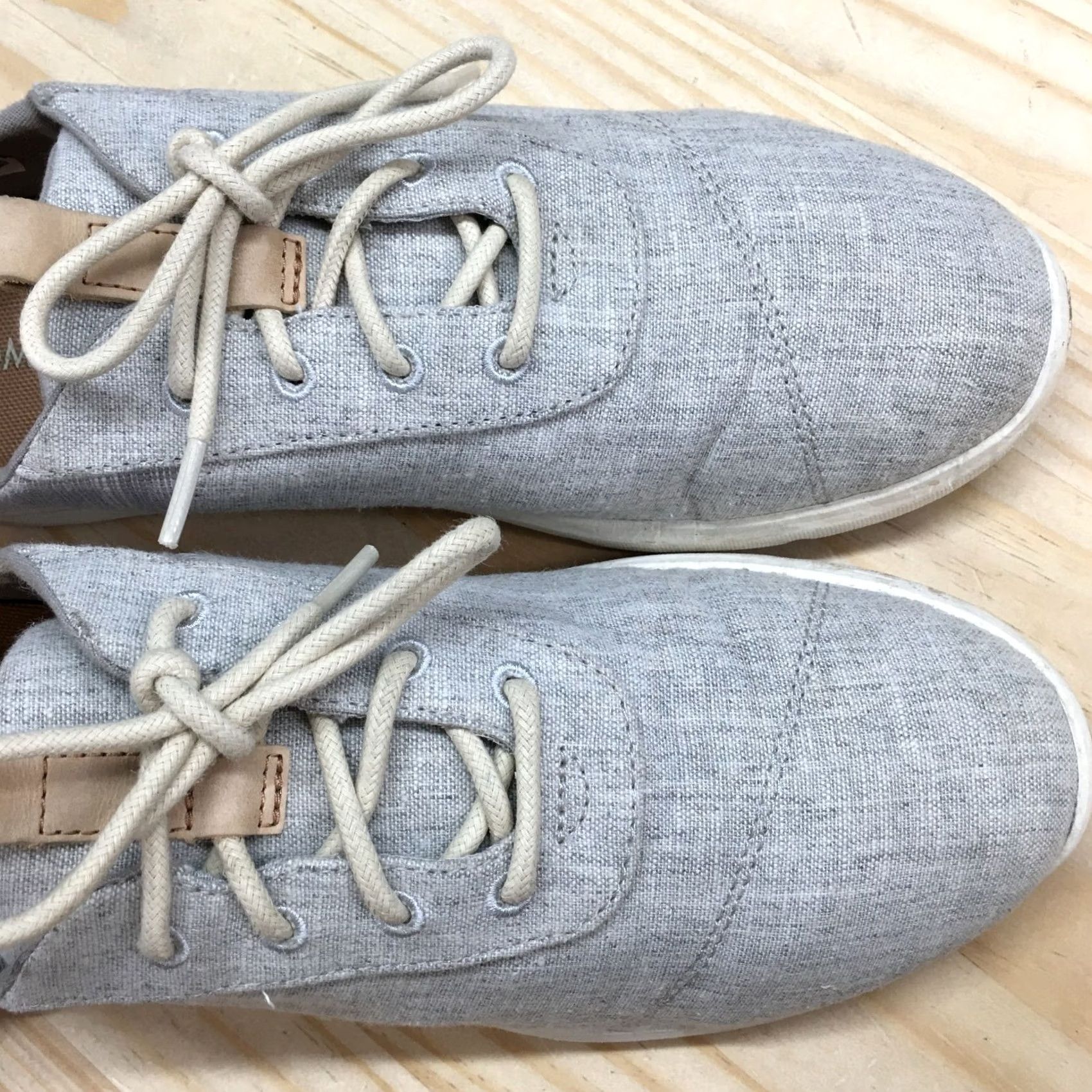 Toms Toms Cabrillo Sneakers Shoes Womens 10 Gray Walking Low Top Lace Up 10011751 Size L / US 10 / IT 46 - 6 Thumbnail