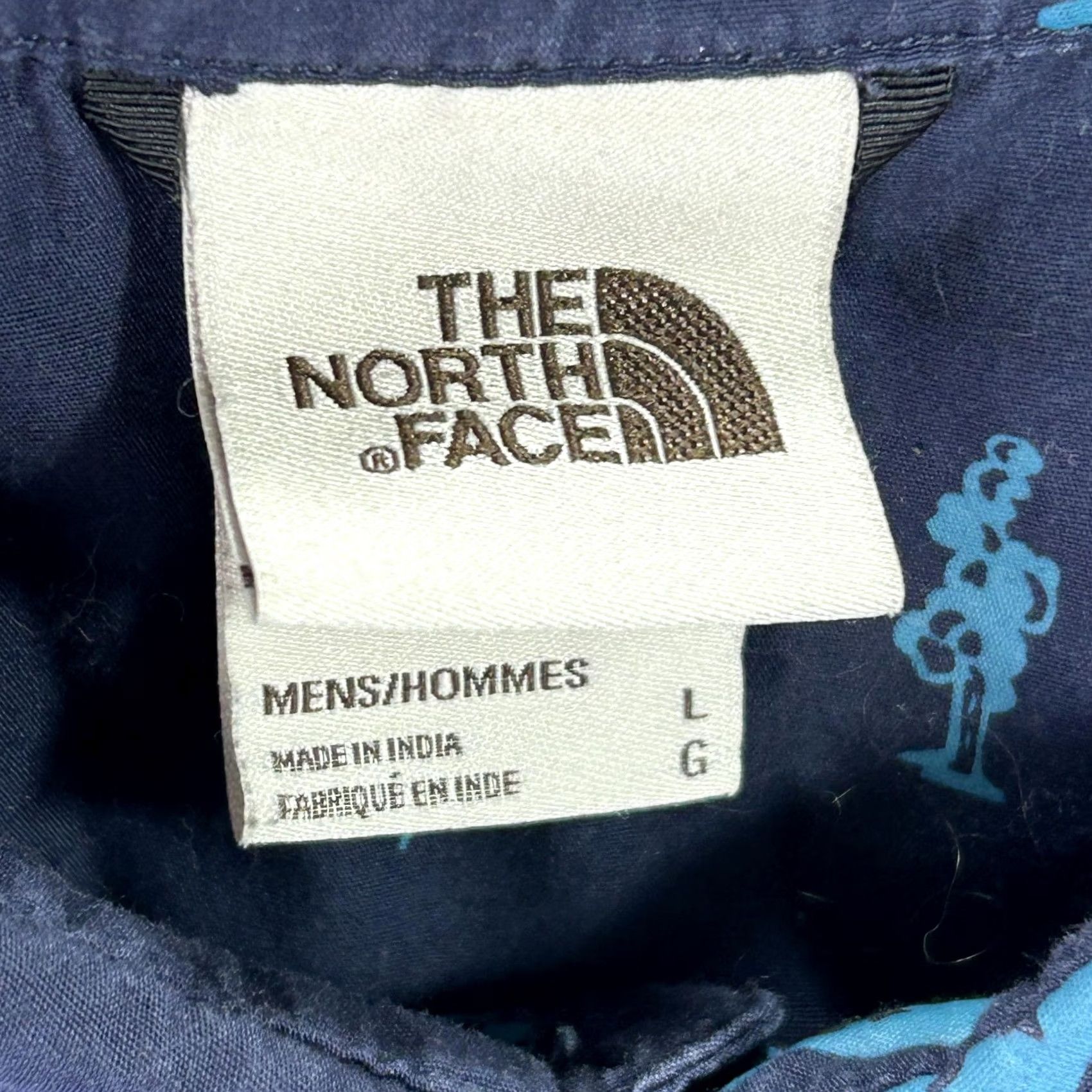 The North Face The North Face Shirt Mens Large Blue Camping Short Sleeve Button Up Outdoor Size US L / EU 52-54 / 3 - 4 Thumbnail