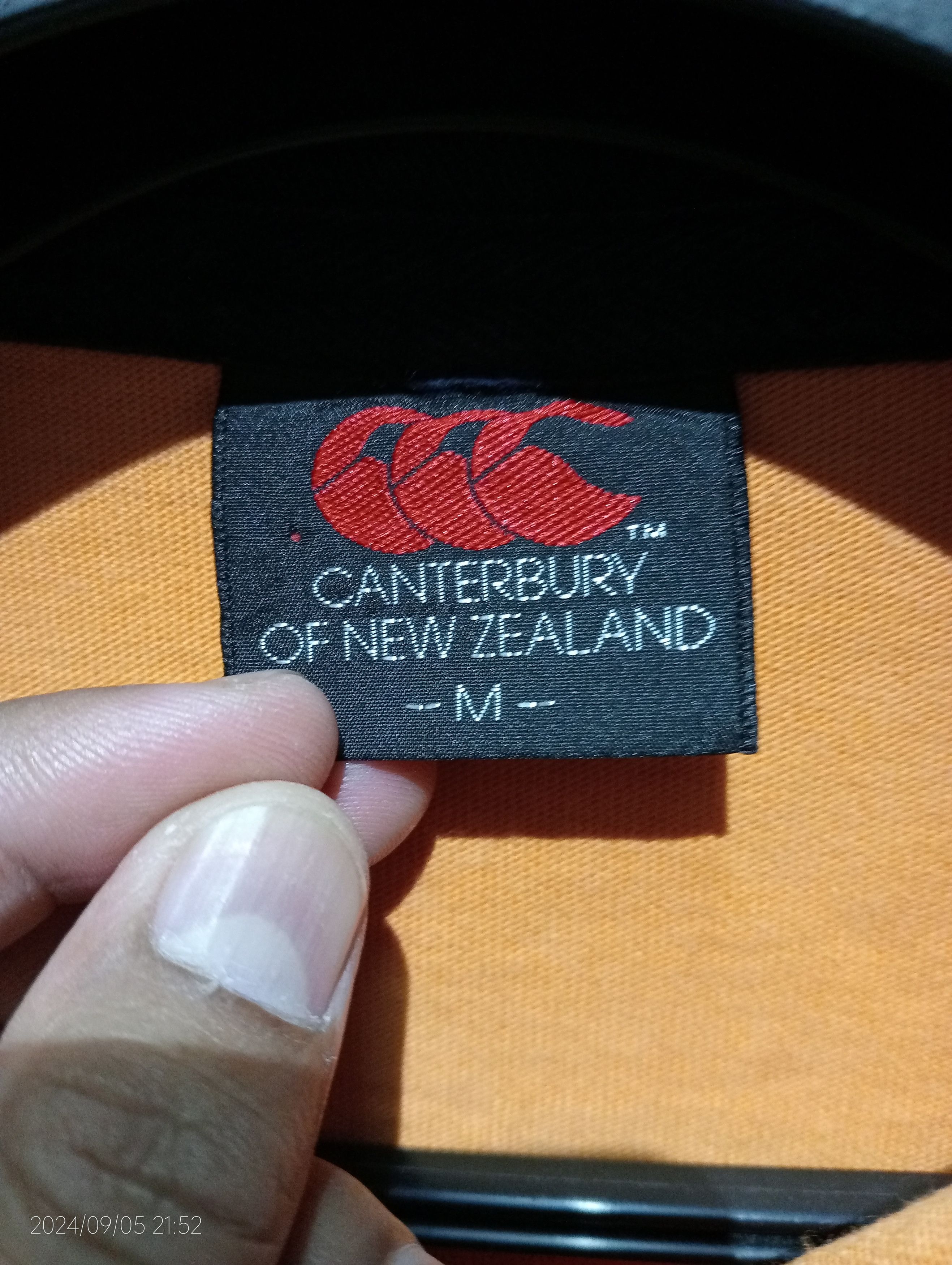 Canterbury of New Zealand VTG Canterbury of New Zealand Polo Rugby Jersey Size US M / EU 48-50 / 2 - 2 Thumbnail