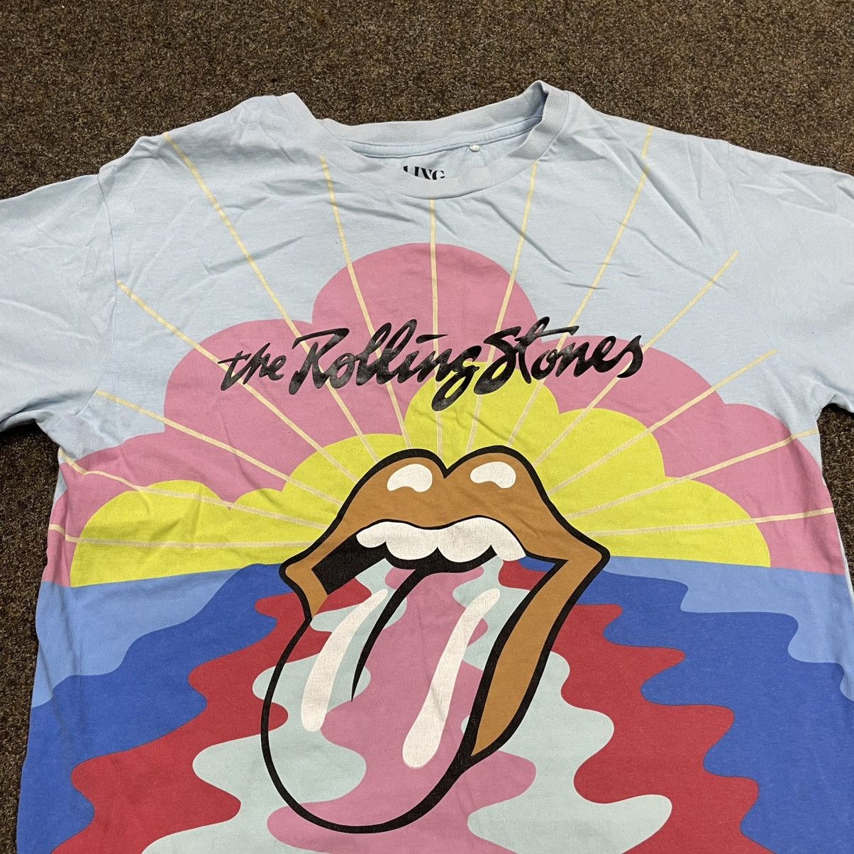 Band Tees Vintage Y2K ROLLING STONES CREEPY ABSTRACT HORROR BONES Size US S / EU 44-46 / 1 - 4 Thumbnail