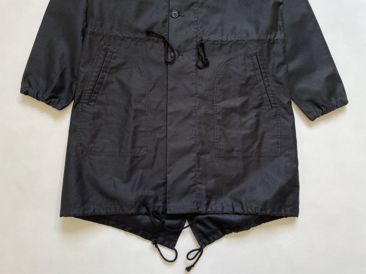Comme des Garcons S/S 12 Black Cotton Fish Tail Parka Size US L / EU 52-54 / 3 - 7 Thumbnail