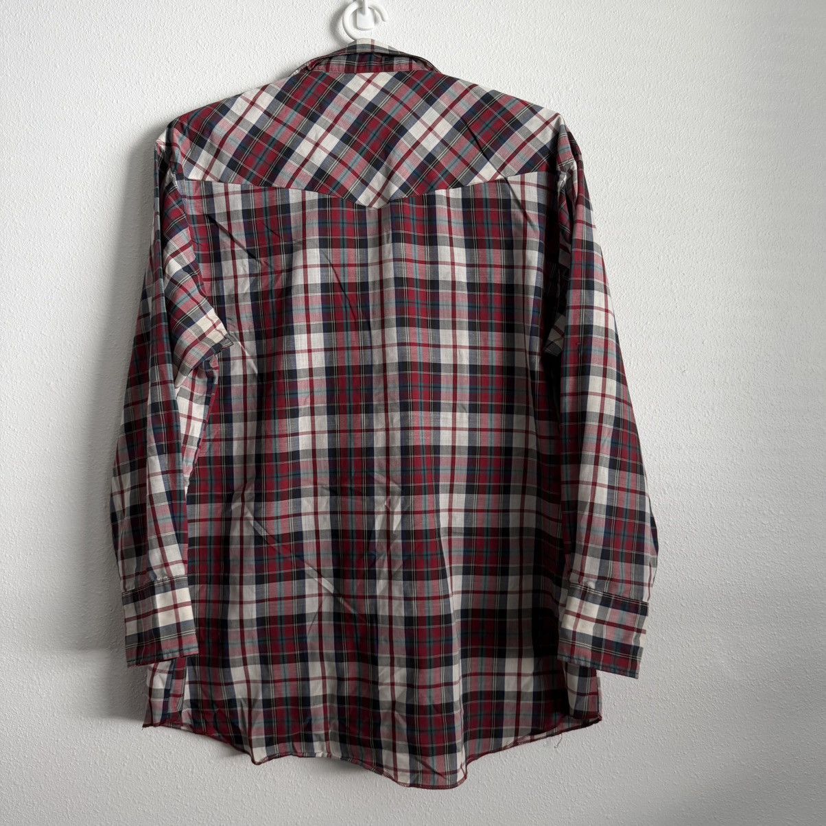 Wrangler Wrangler X-Long Tails Western Shirt Men’s 17.5-36 XL Pearl Size US XL / EU 56 / 4 - 6 Thumbnail