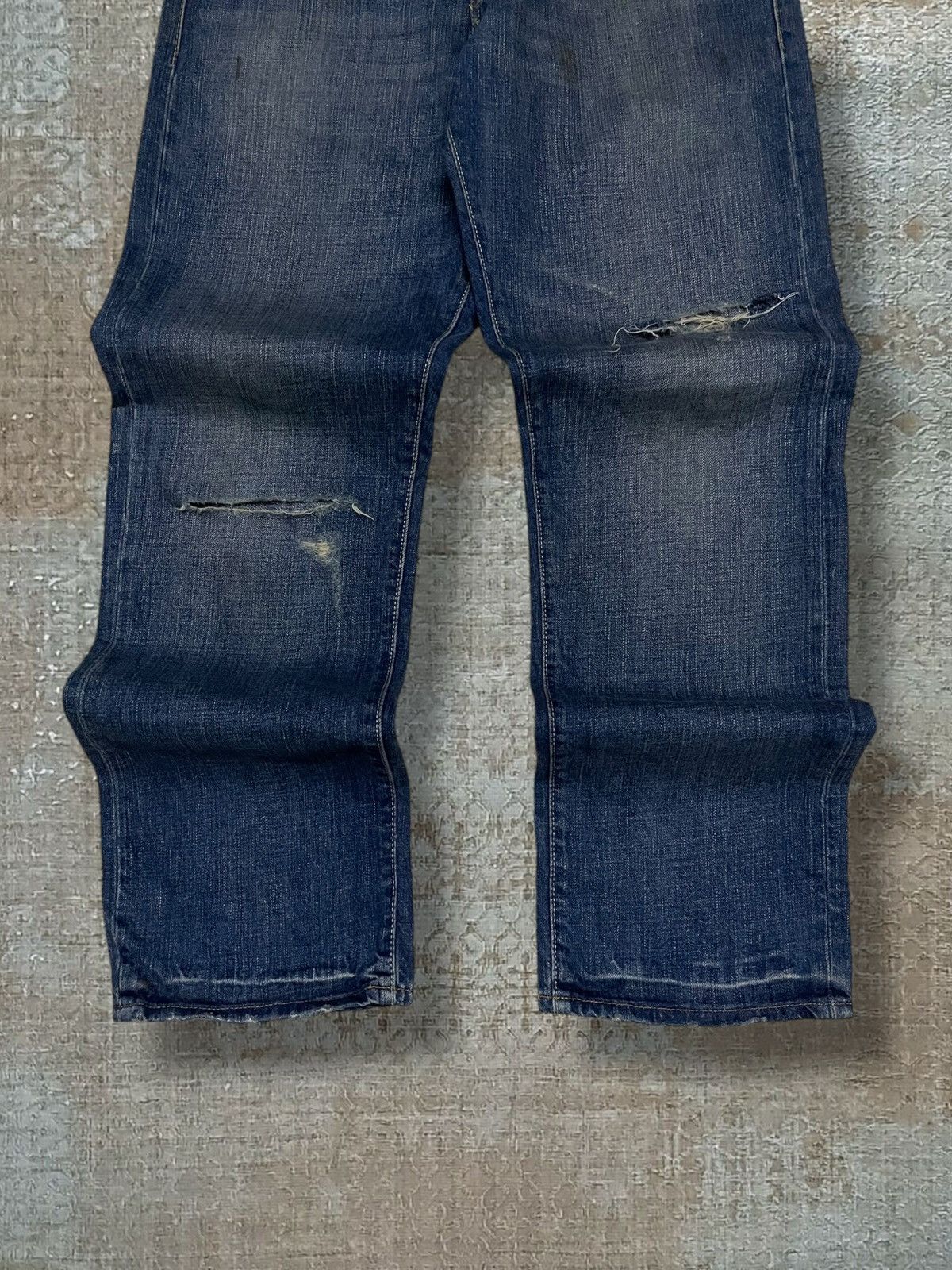 Ralph Lauren Vintage Designer Ralph Lauren Denim&Supply Distressed Style Size US 33 - 2 Thumbnail