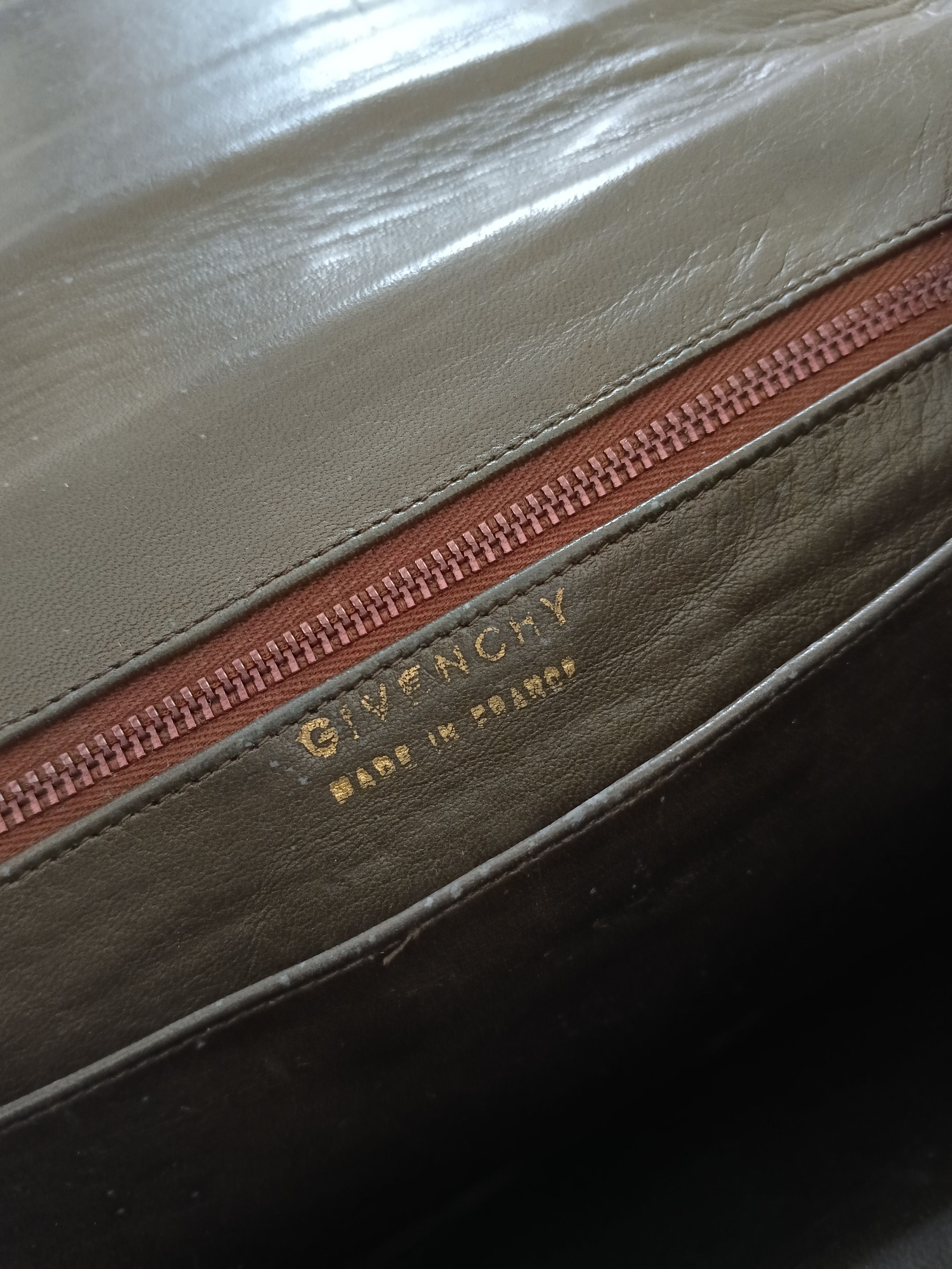 Givenchy VINTAGE GIVENCHY ECLAIR ZIPPER SUEDE LEATHER Size ONE SIZE - 10 Thumbnail