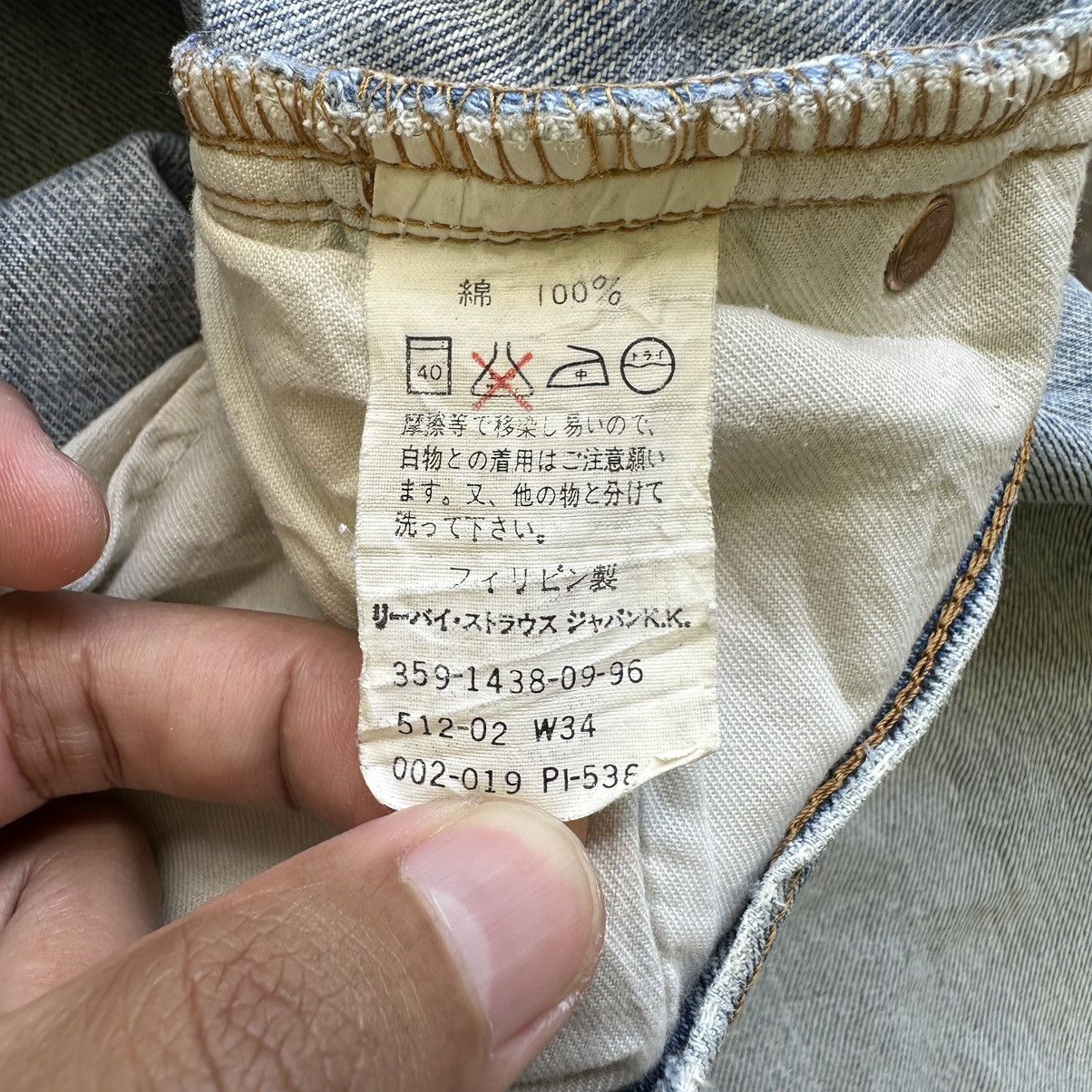 Levi's Vintage Levi’s 512 Lightwash Distressed Faded Denim Pant W32 Size US 32 / EU 48 - 8 Thumbnail