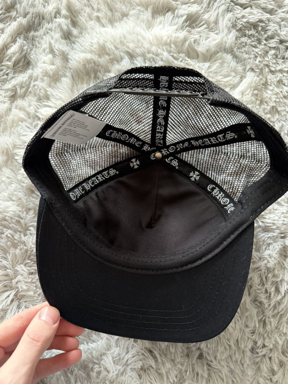 Chrome Hearts Chrome Hearts Cemetery Trucker Hat Size ONE SIZE - 3 Thumbnail