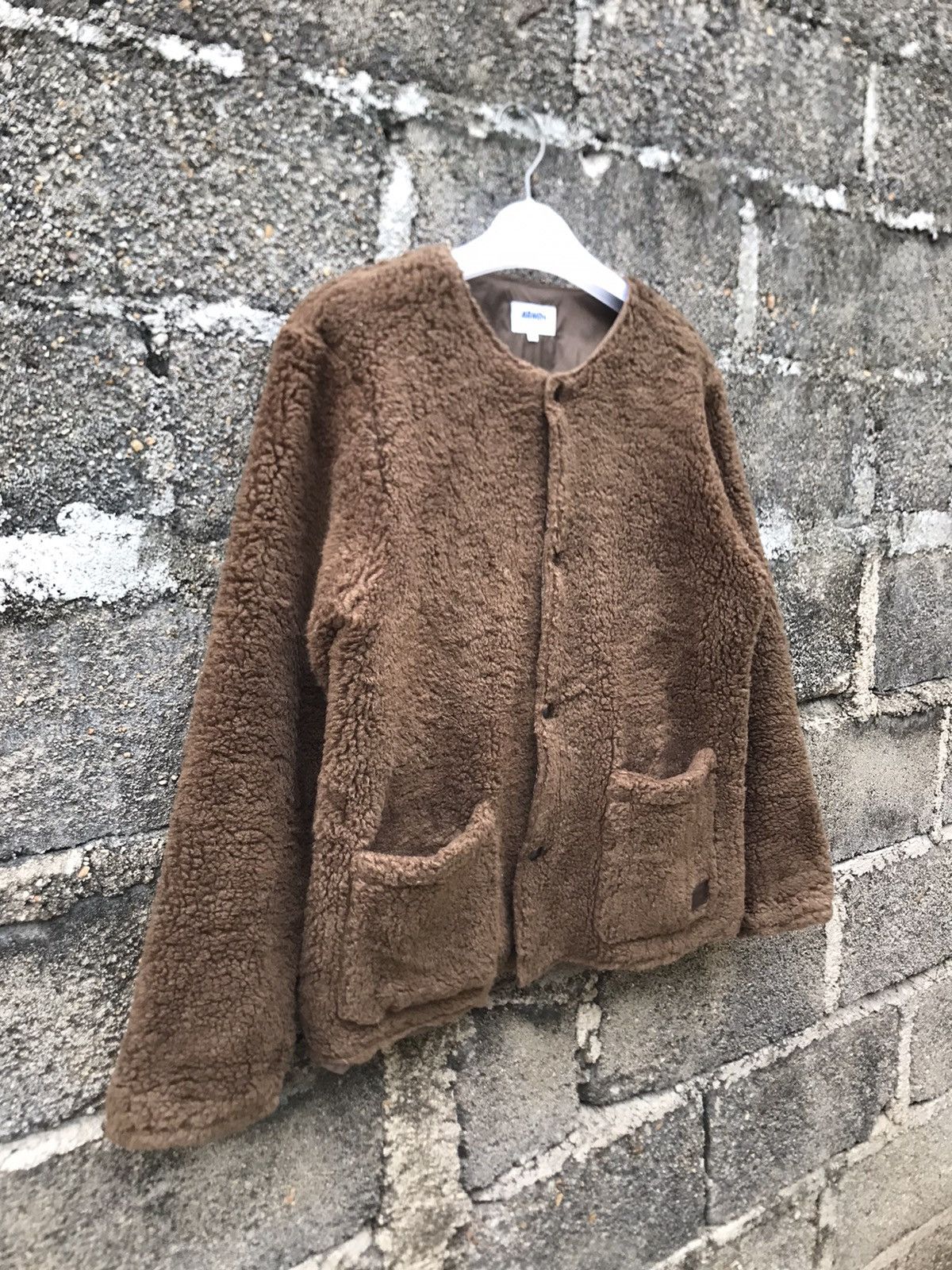 Japanese Brand × Vintage ⚡️Vintage Armen France Button Fleece Jacket Size S / US 4 / IT 40 - 2 Thumbnail