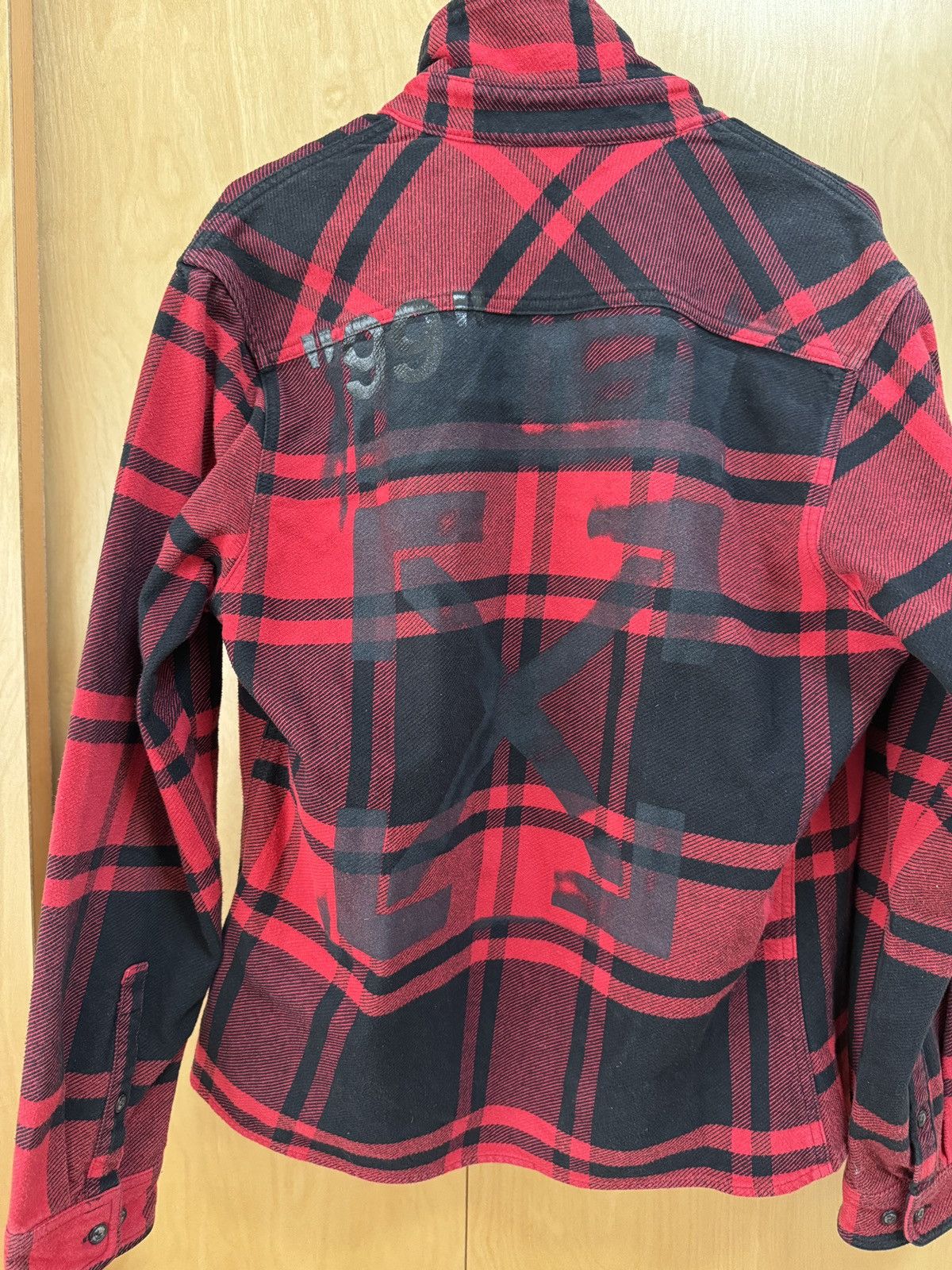 Off-White OFF-WHITE clo VIRGIL ABLOHT™ special edition red flannel Size US L / EU 52-54 / 3 - 4 Thumbnail