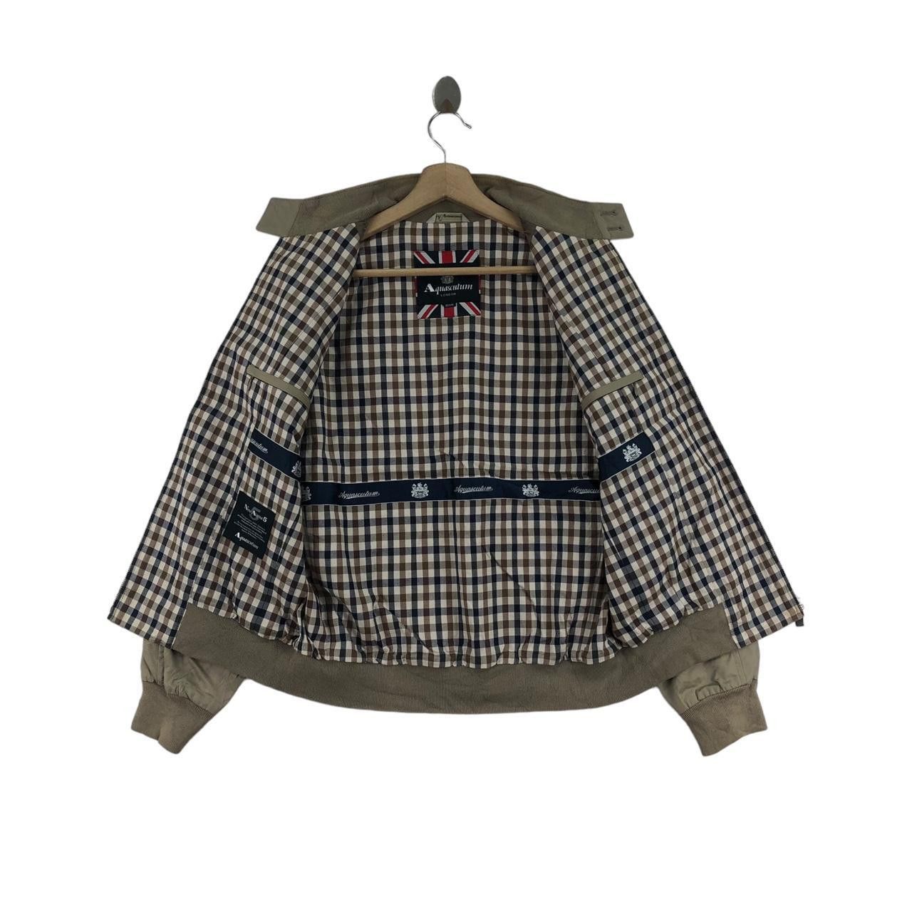 Aquascutum Vintage AQUASCUTUM LONDON Monogram Aqua 5 Jacket Windbreaker Size US M / EU 48-50 / 2 - 1 Thumbnail