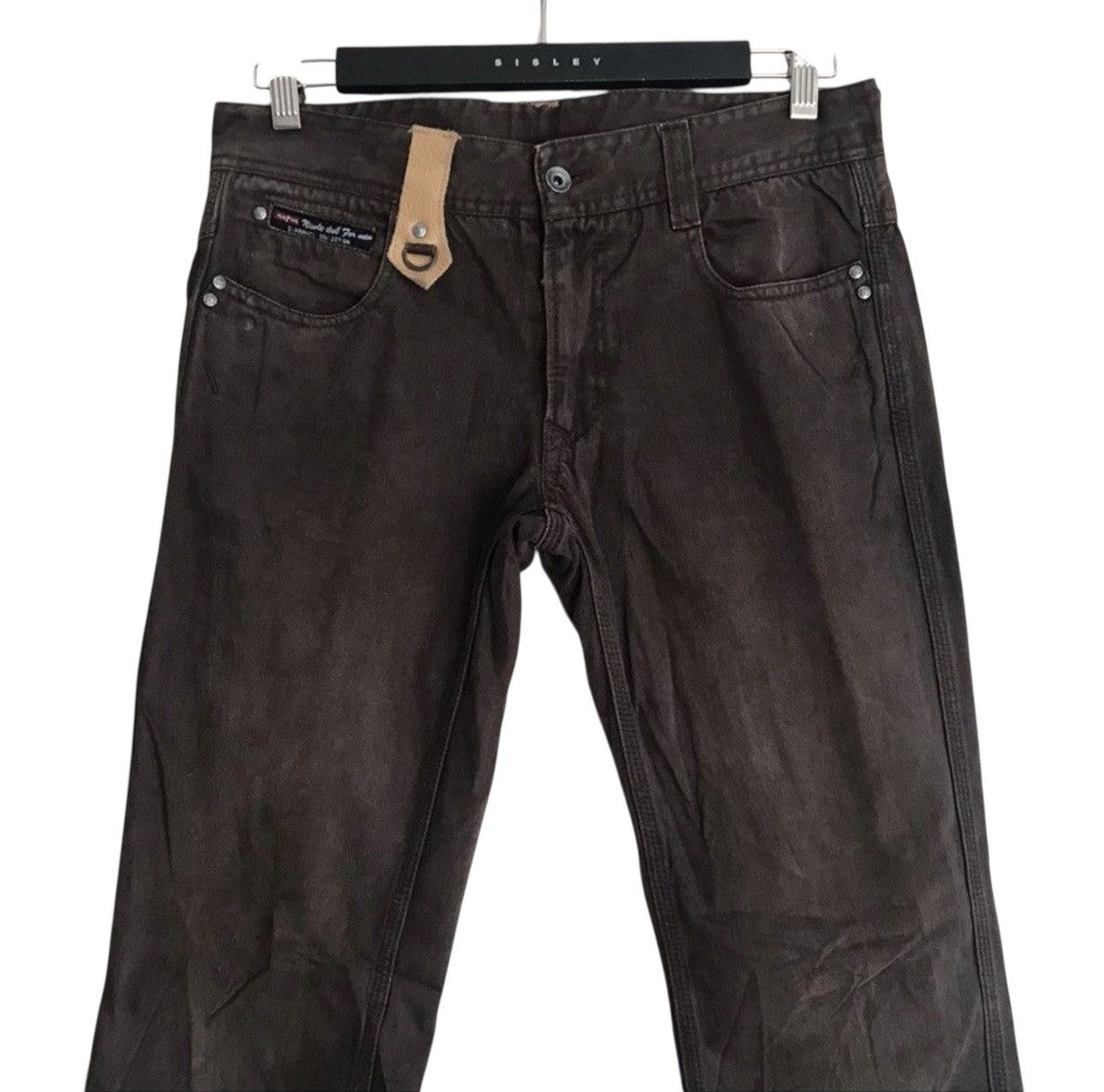Nicole Club Nicole Club For Men Denim Flares Leather Pocket Size US 32 / EU 48 - 7 Thumbnail