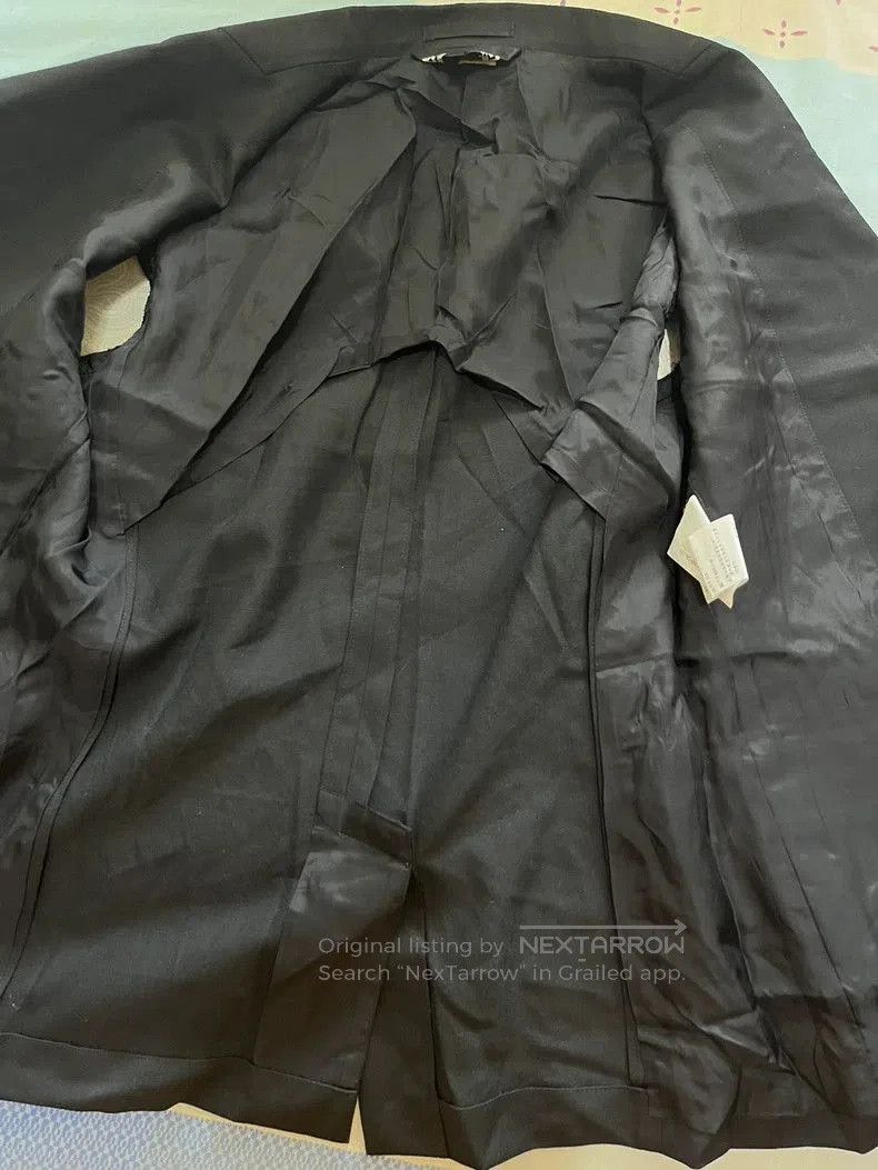 Comme des Garcons CDG BLACK Men's Wool Sleeveless Vest. Size US S / EU 44-46 / 1 - 6 Thumbnail