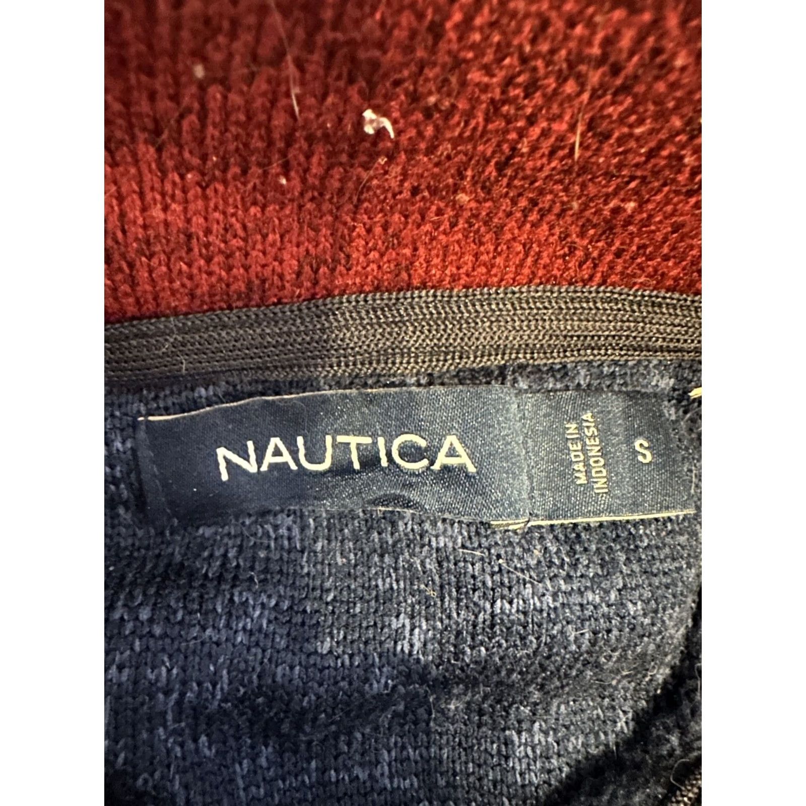 Nautica Nautica Jacket Pullover 1/4 Zip Men's Small Blue Size US S / EU 44-46 / 1 - 2 Thumbnail