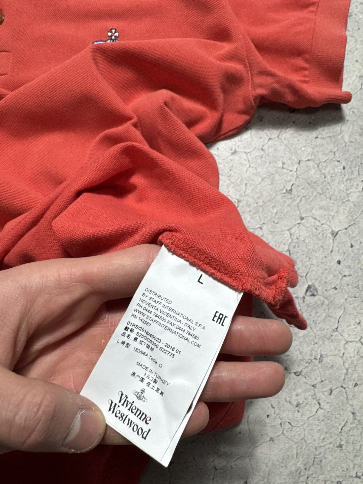 Vivienne Westwood Vivienne Westwood Luxury Polo Shirt Vintage Size L Size US L / EU 52-54 / 3 - 8 Thumbnail