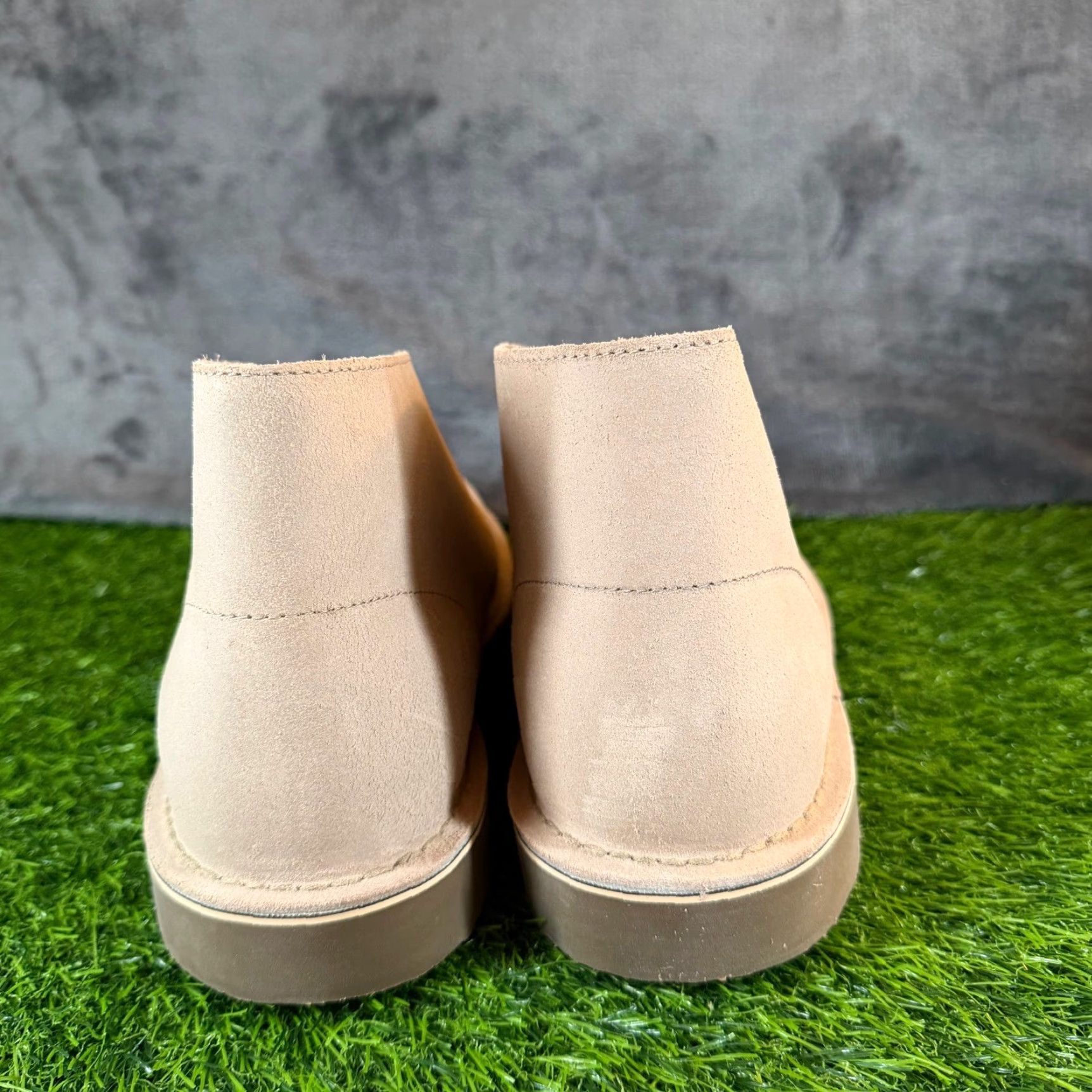 Clarks Clarks Chukka Boots Mens 11.5 M Taupe Distressed Suede Desert Boot Casual Business Menswear Classic Size US 11 / EU 44 - 5 Thumbnail