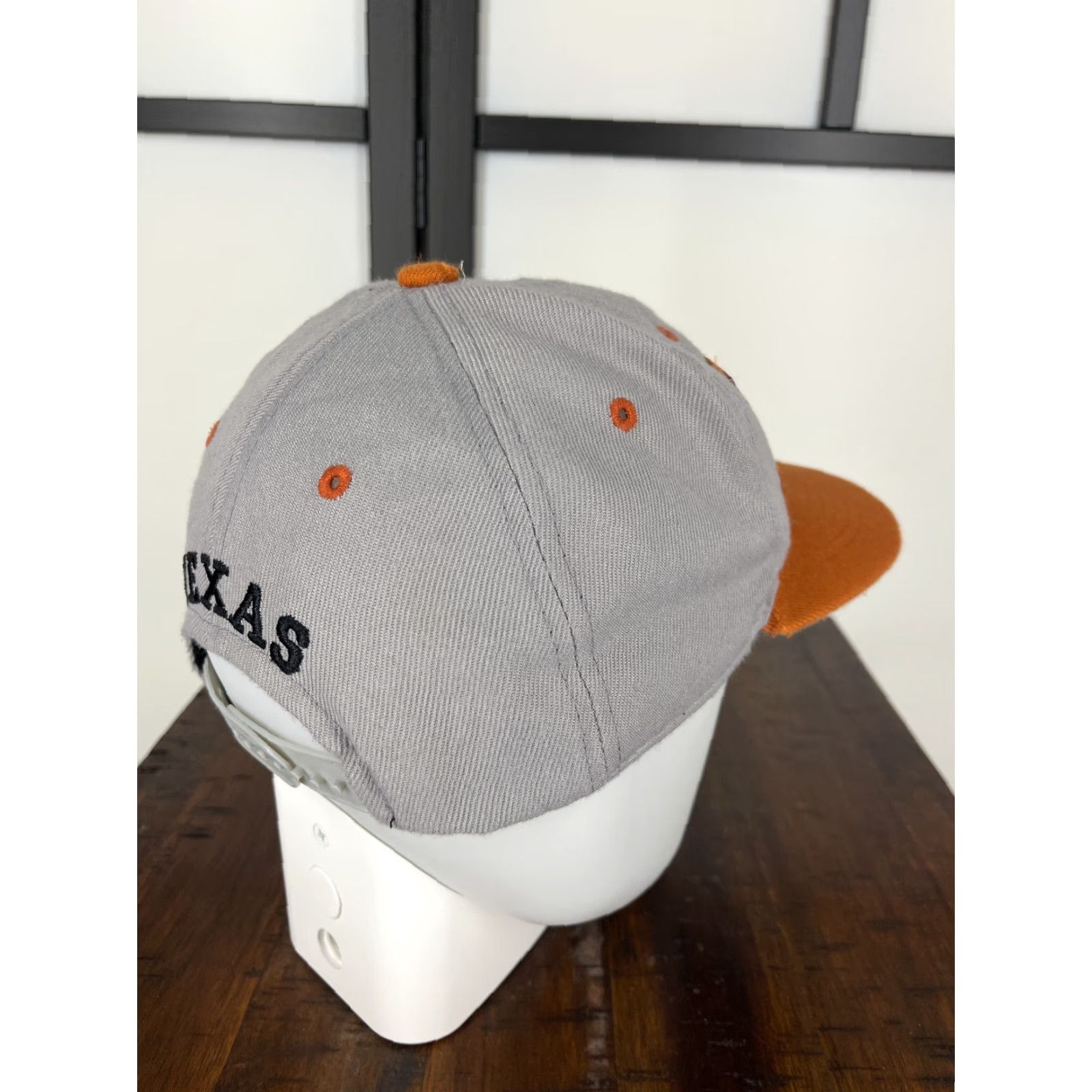 Vintage Texas Hat Cap Snap Back Adult Brown Gray Polyester Size ONE SIZE - 7 Thumbnail