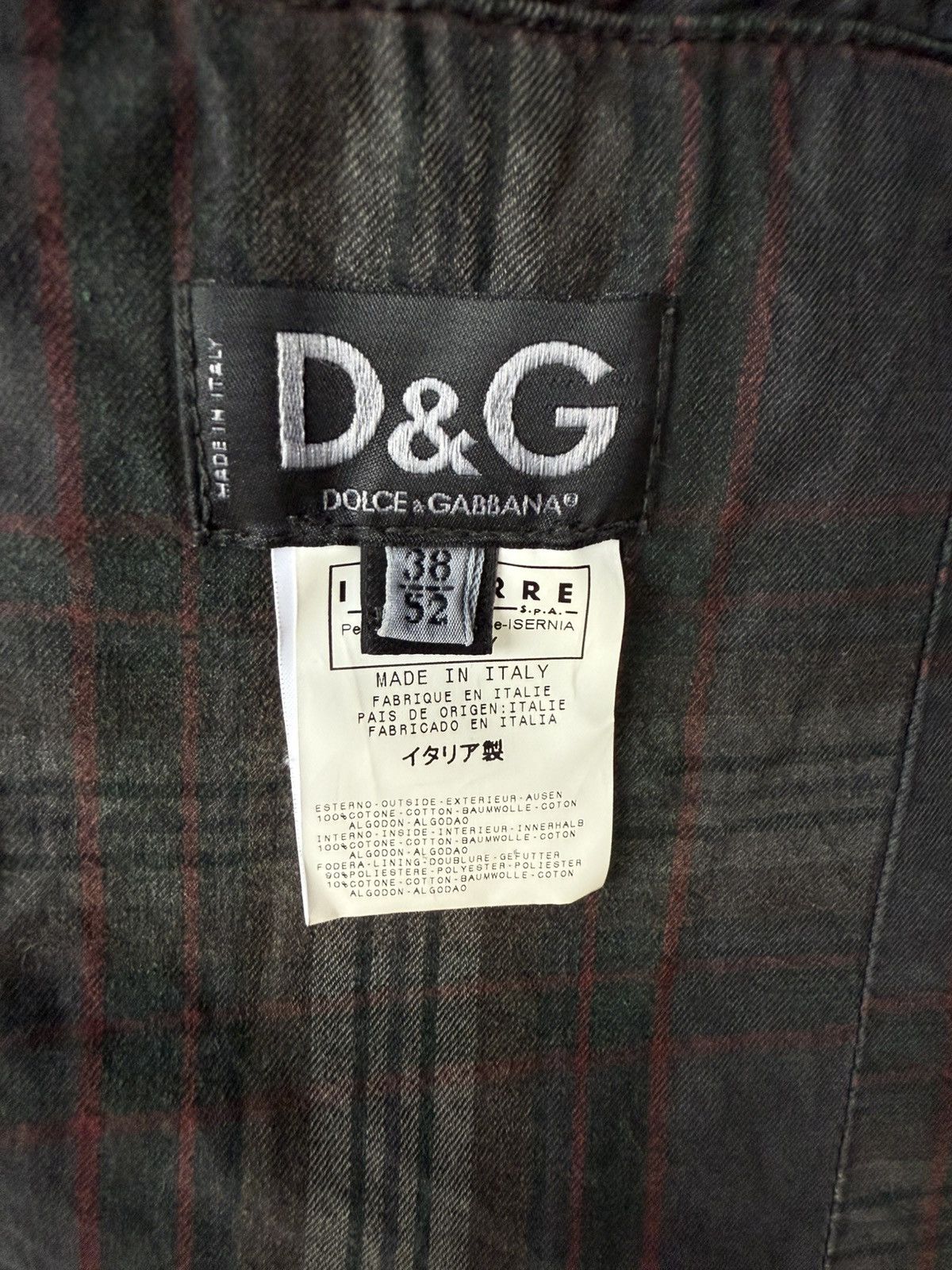 Dolce & Gabbana Vintage - Dolce & Gabbana coat Size US L / EU 52-54 / 3 - 3 Thumbnail