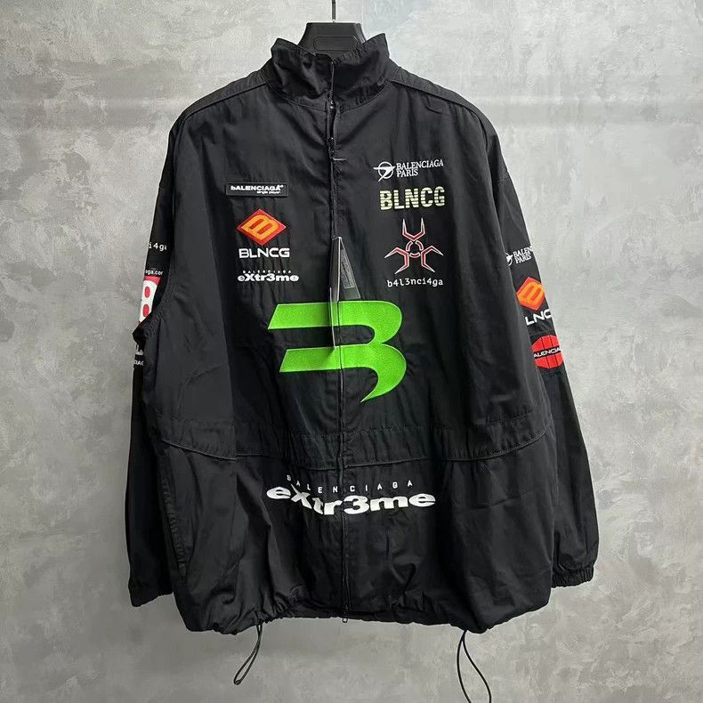 Balenciaga Balenciaga Black Casual Logo Jacket-2506 Size US M / EU 48-50 / 2 - 1 Thumbnail