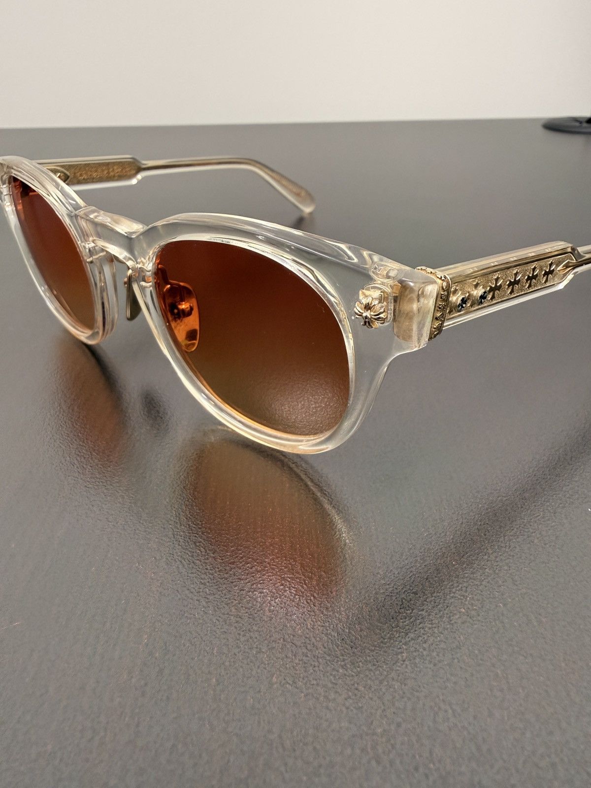 Chrome Hearts Chrome Hearts x Jacques Marie Mage Dingalonglinglong Glasses Size ONE SIZE - 3 Thumbnail