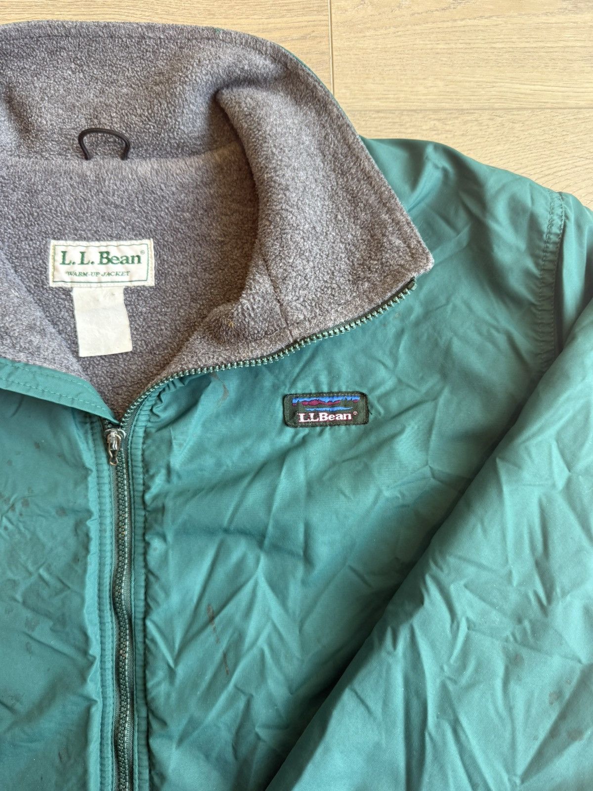 L.L. Bean Vintage 90s L.L. Bean Warm Up Jacket Size US M / EU 48-50 / 2 - 6 Thumbnail