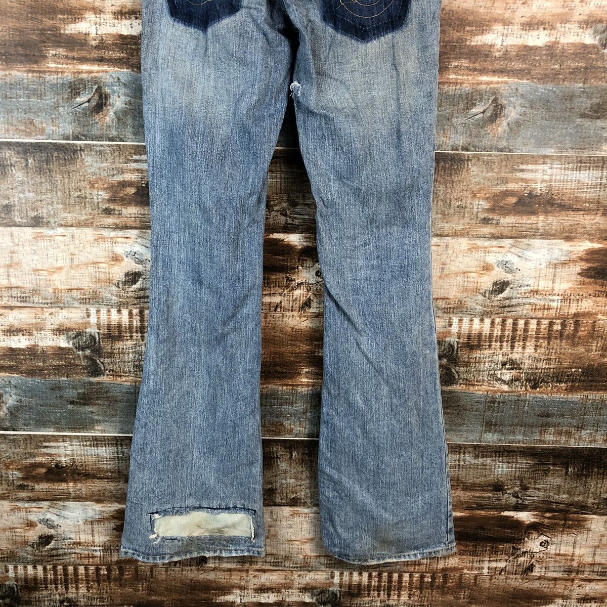 True Religion DLL True Religion Blue Distressed ripped Denim Pants #A2143 Size 26" / US 2 / IT 38 - 16 Thumbnail