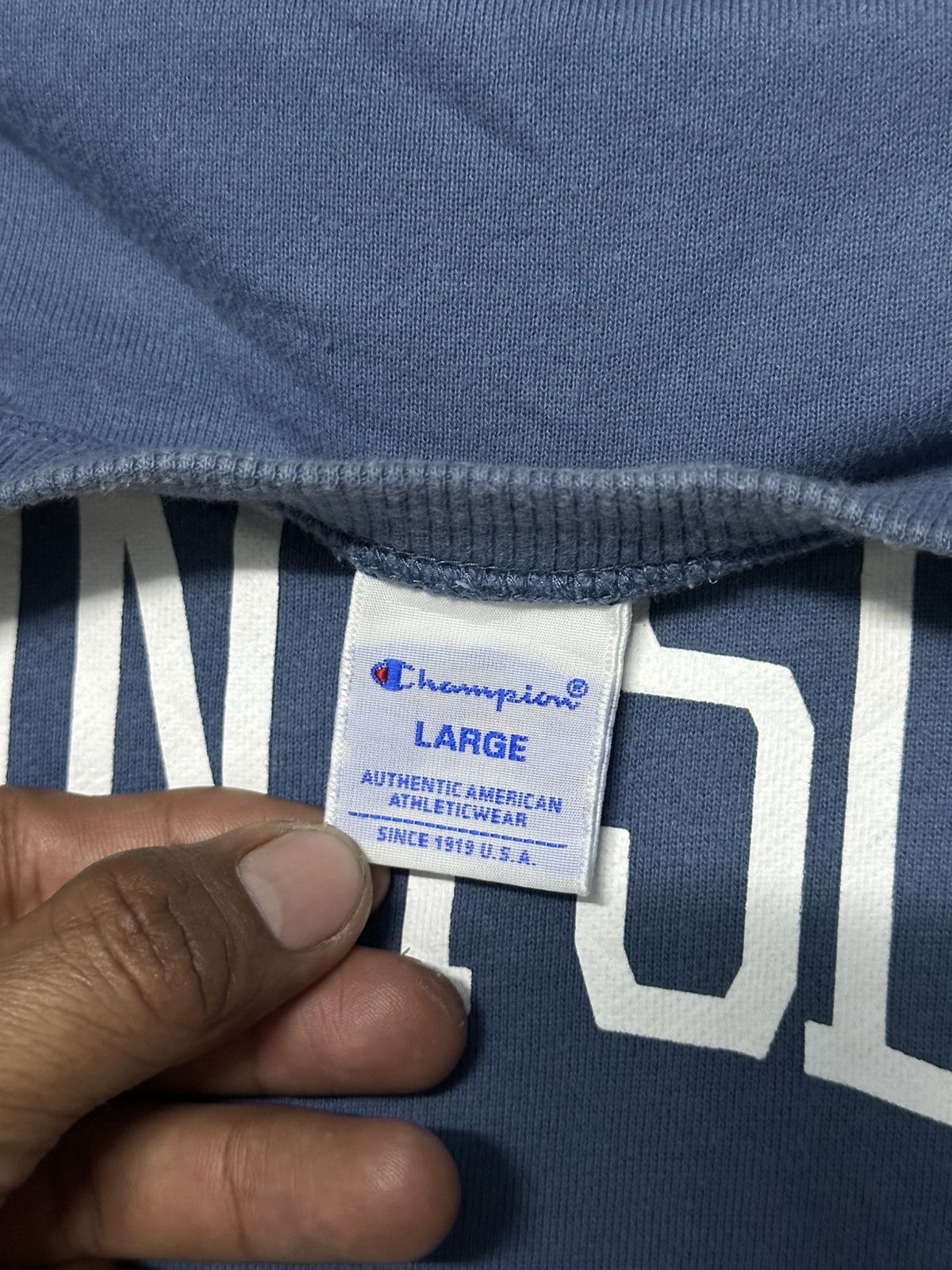 Vintage Champion Sweatshirt SunnySlope Washington. Size US XL / EU 56 / 4 - 4 Thumbnail