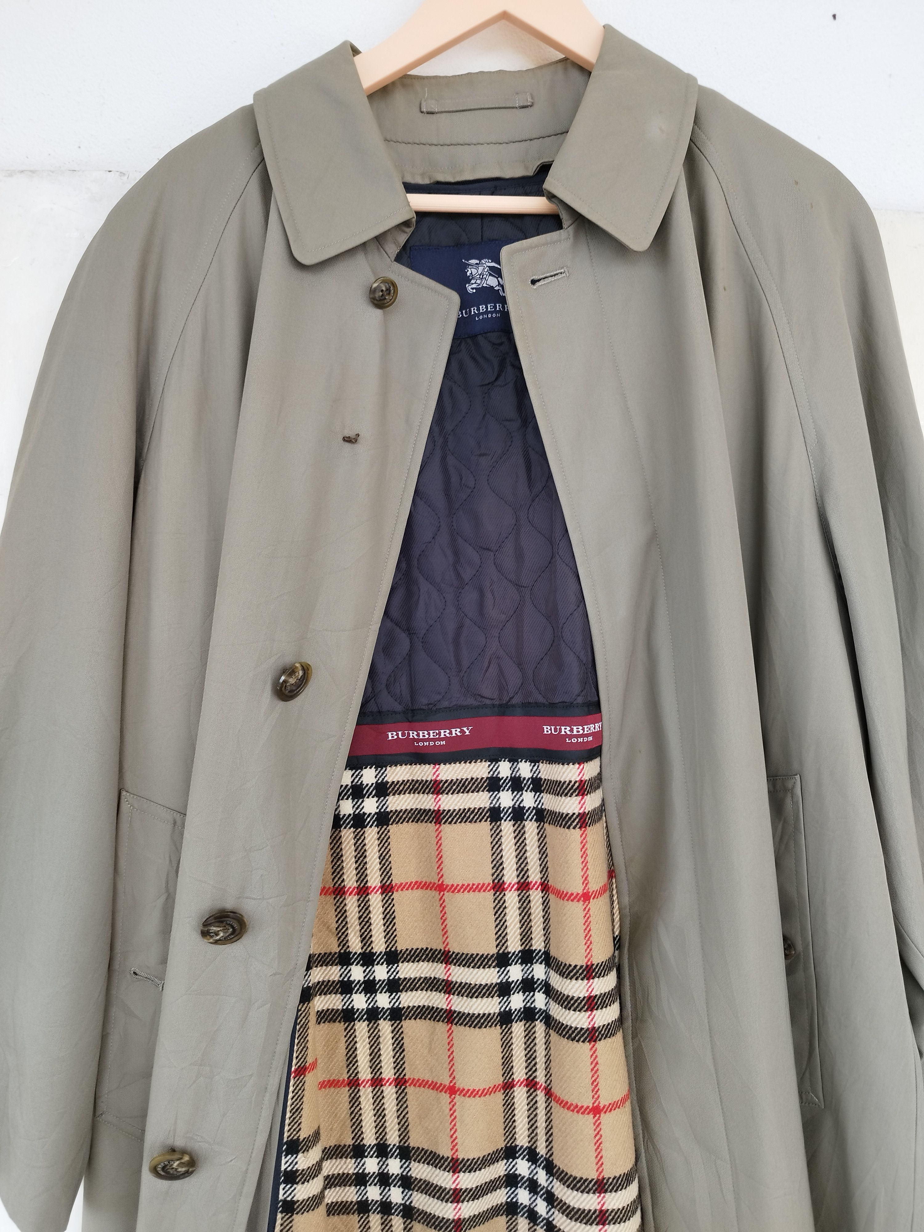 Burberry Burberry long coat burberrys trench coat overcoat Size US L / EU 52-54 / 3 - 3 Thumbnail