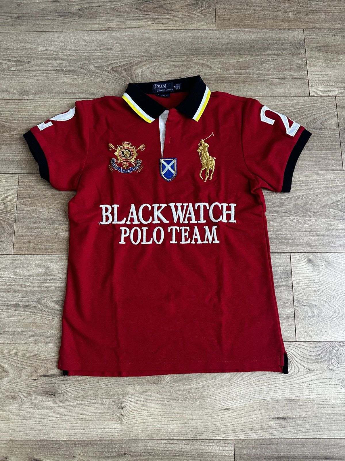 Polo Ralph Lauren Ralph Lauren Ralph Lauren Black Watch Polo Team Red Chief Keef Grailed