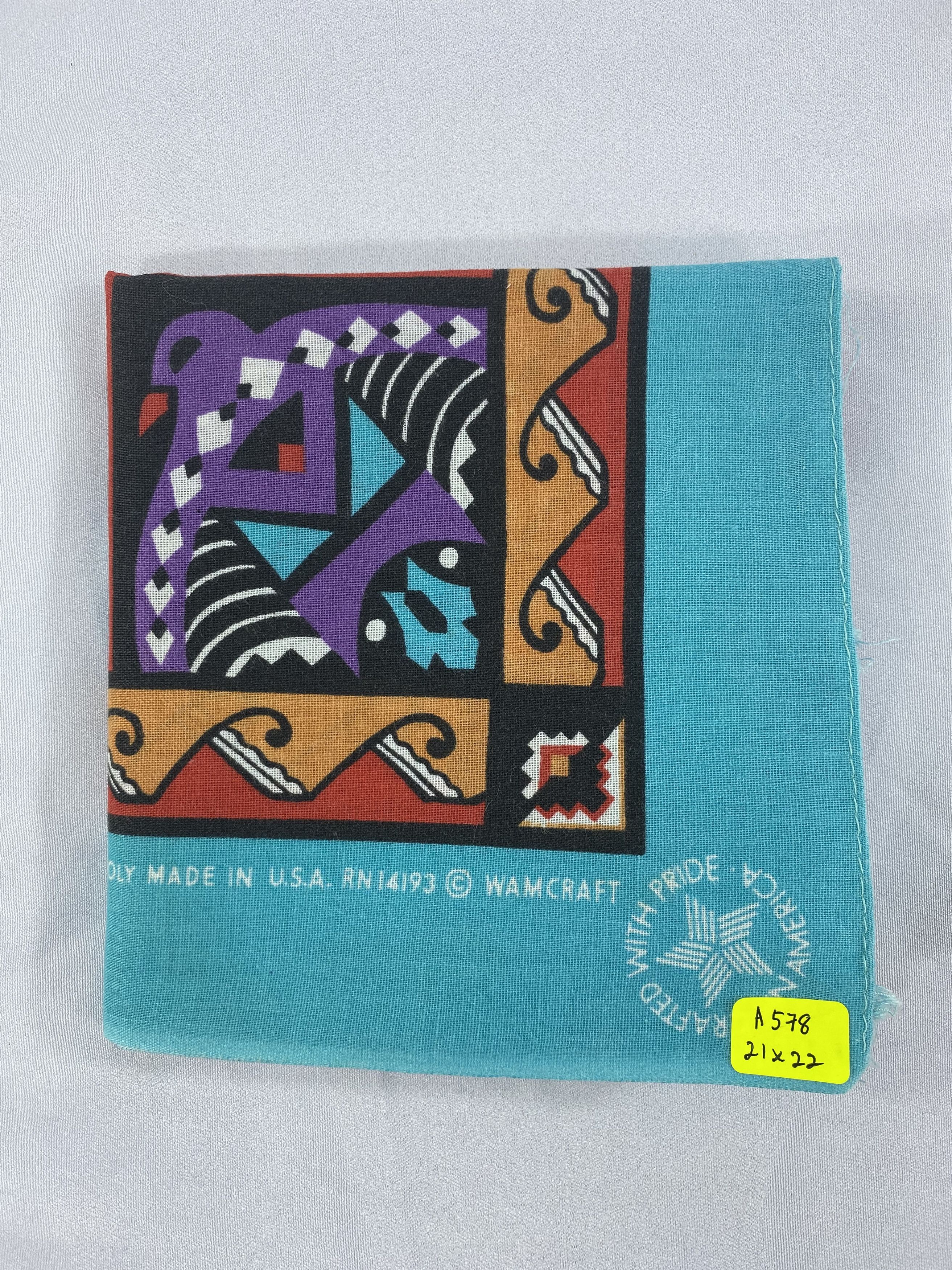 Vintage Paislee Navajo Handkerchief / Bandana / Neckerchief Size ONE SIZE - 8 Thumbnail