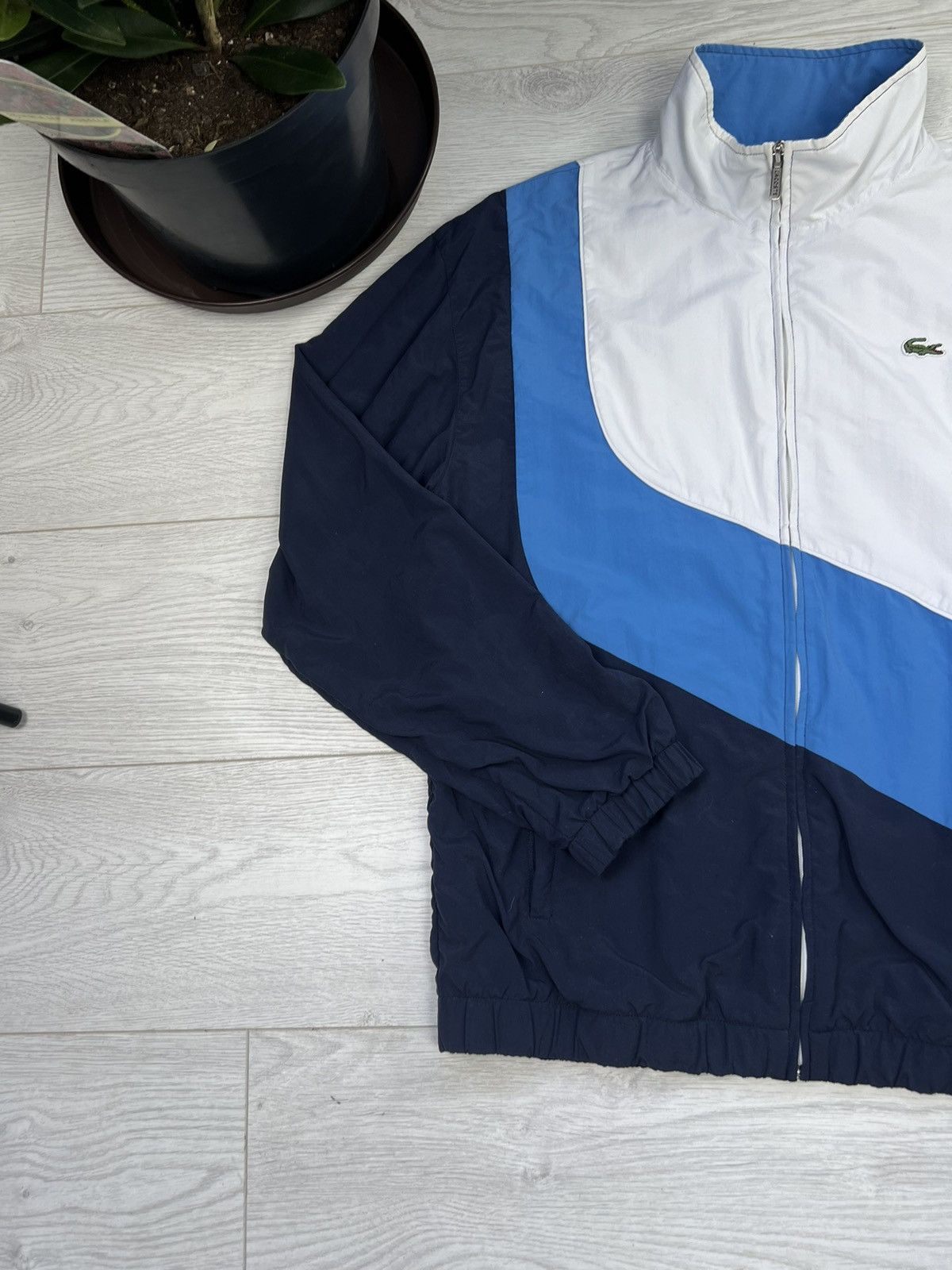 Lacoste × Vintage Mens Vintage Lacoste Track Jacket Olympic crazy y2k rare Size US M / EU 48-50 / 2 - 4 Thumbnail