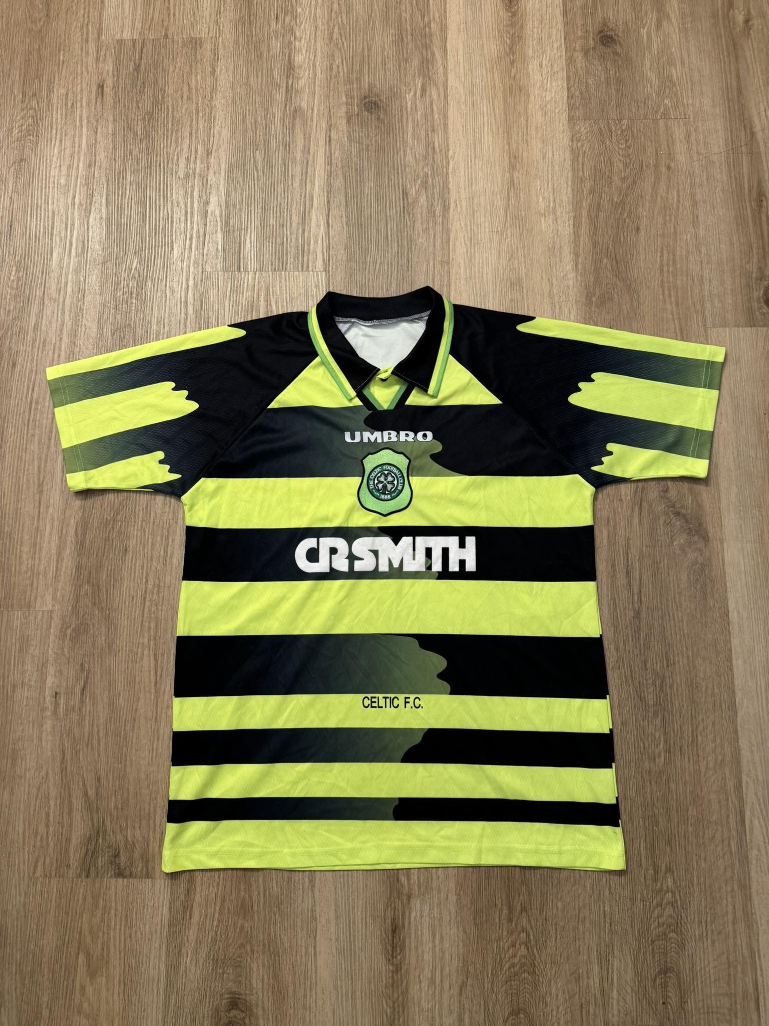 Umbro Umbro Glosgow Celtic FC 1996/97 Away Jersey Shirt XL Vintage Size US XL / EU 56 / 4 - 1 Thumbnail