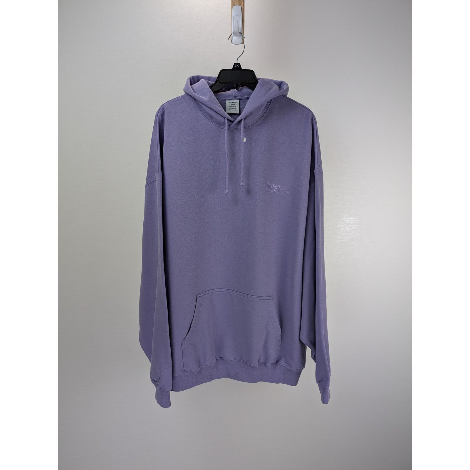 Vetements o1rshd1 Limited Edition Hoodie in Lilac Size US L / EU 52-54 / 3 - 1 Thumbnail