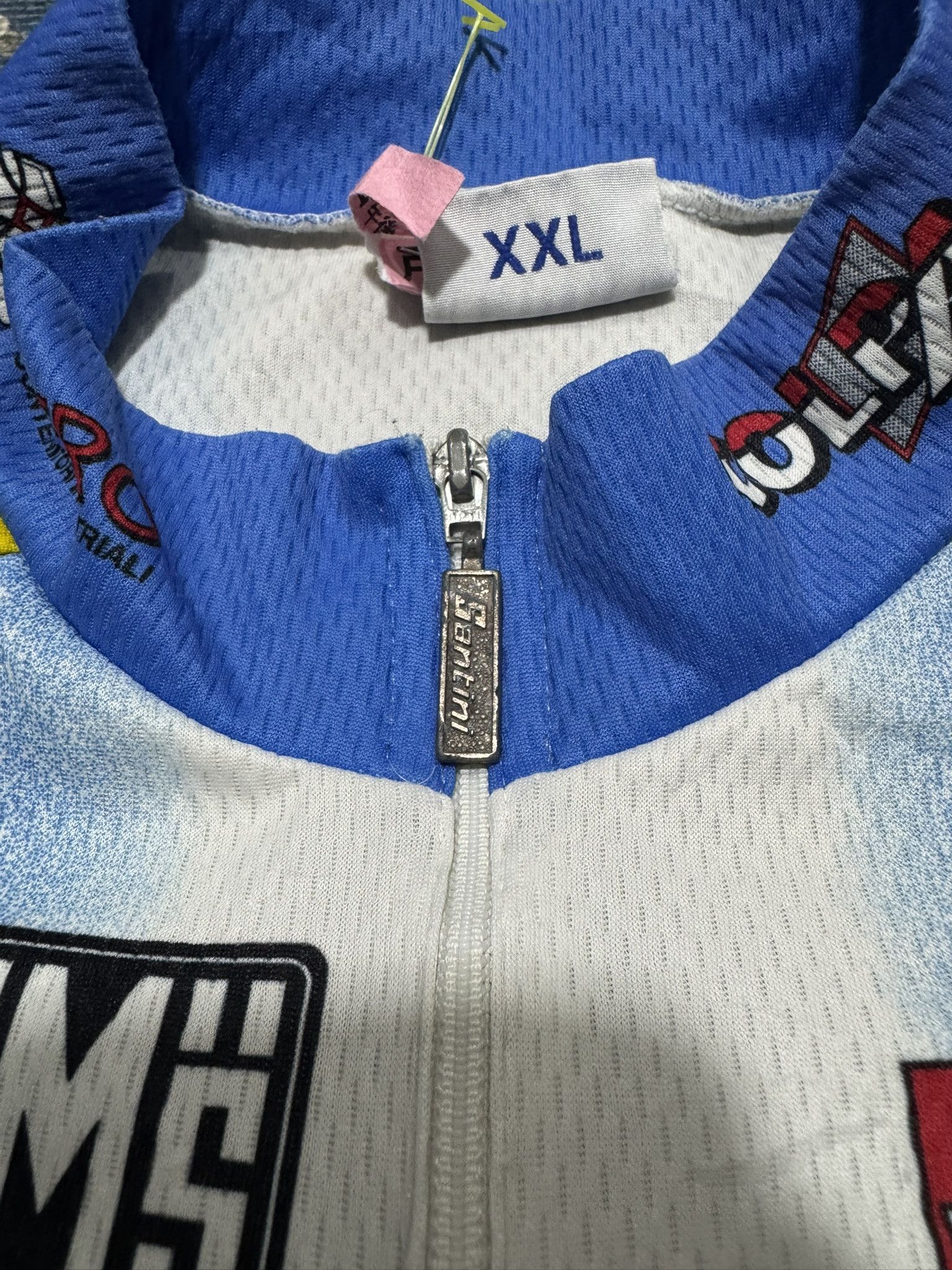 Fox Racing × Japanese Brand × Sports Specialties Vintage SMS Santini Team Colpack Cycling Jersey Size US M / EU 48-50 / 2 - 4 Thumbnail