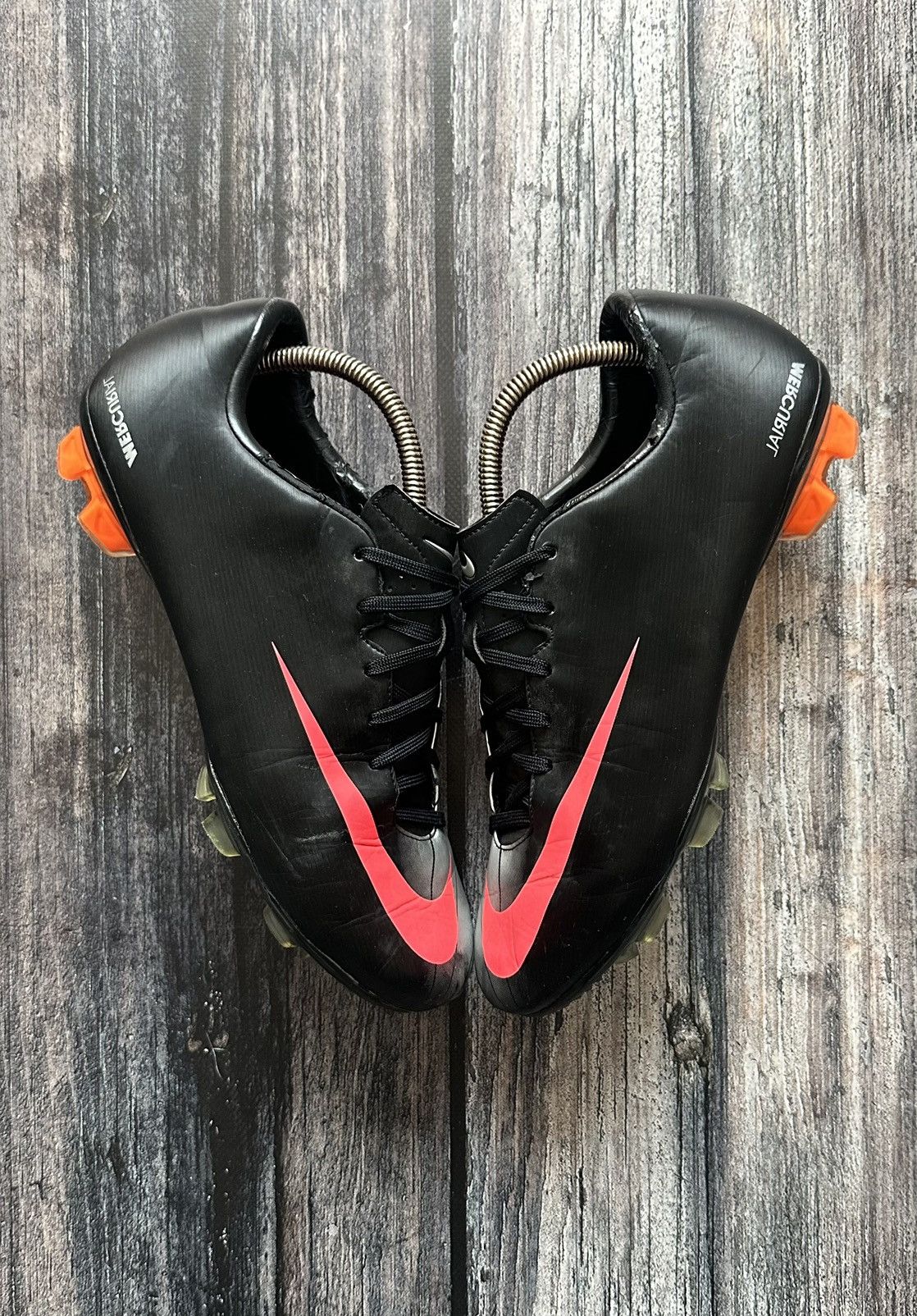 2010 NIKE MERCURIAL MIRACLE FG SOCCER BOOTS CLEATS US 9.5