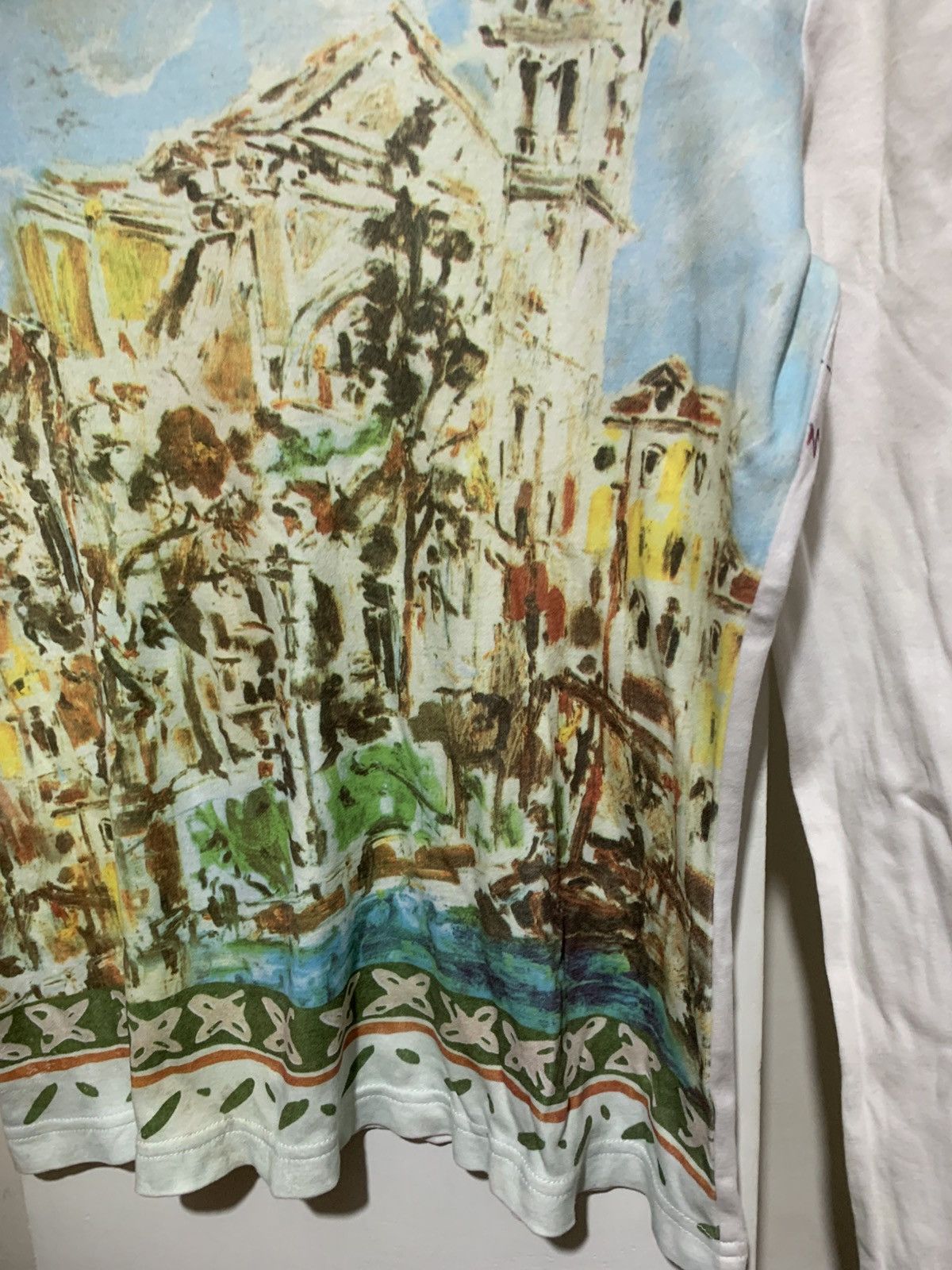 Mexx Japanese Mexx Postcard All Over Print Long Sleeve tee Women Size M / US 6-8 / IT 42-44 - 7 Thumbnail