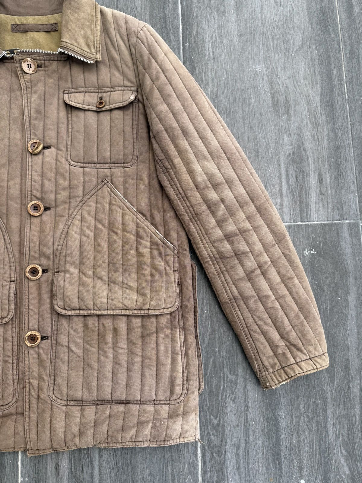 Maison MIHARA YASUHIRO SS04 Distress Maison Mihara Yasuhiro Survival/Hunting Jacket Size US S / EU 44-46 / 1 - 2 Thumbnail