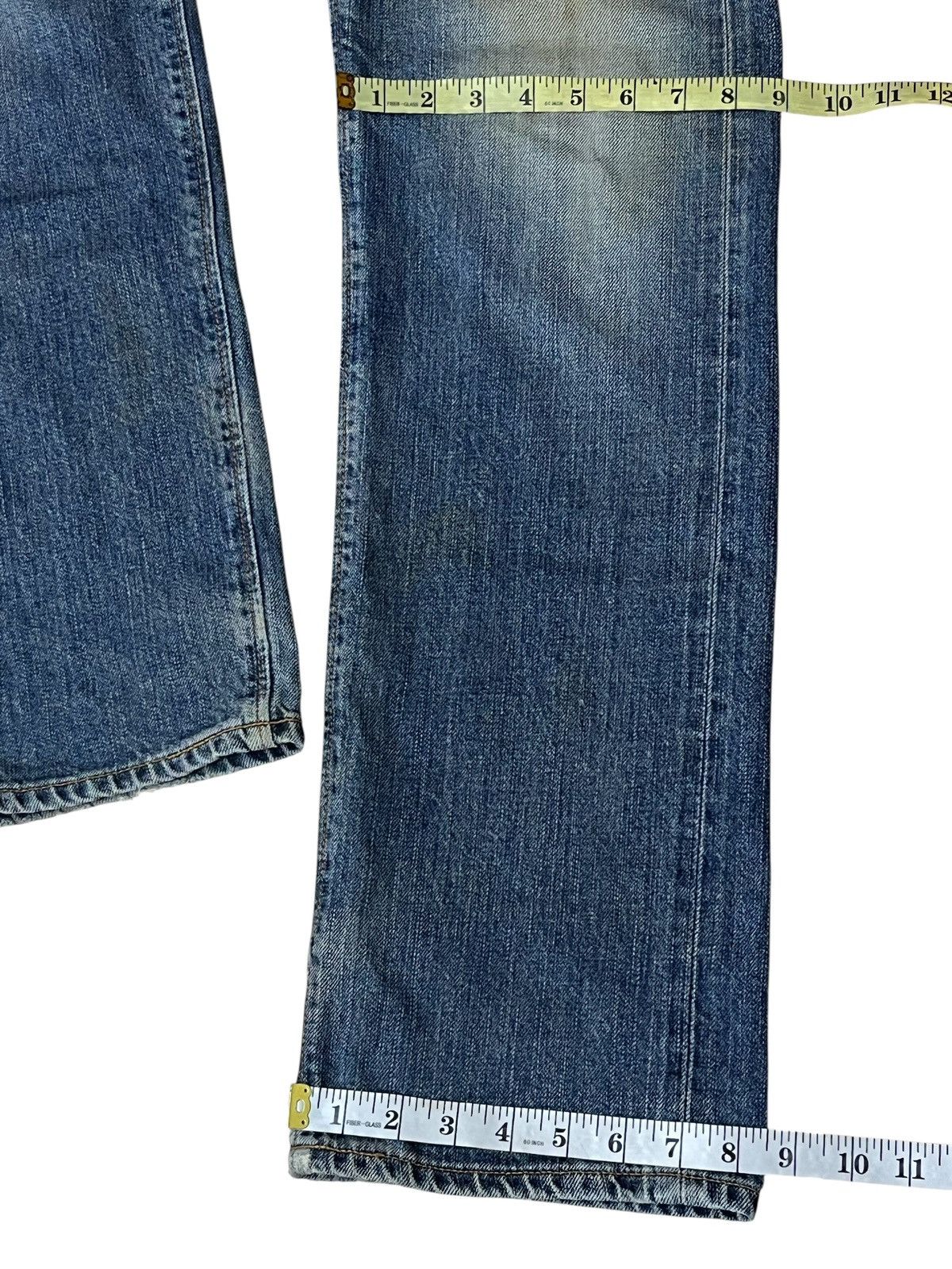 Edwin Vintage EDWIN 505 ZX button fly dirty redline selvedge jeans Size US 28 / EU 44 - 15 Thumbnail