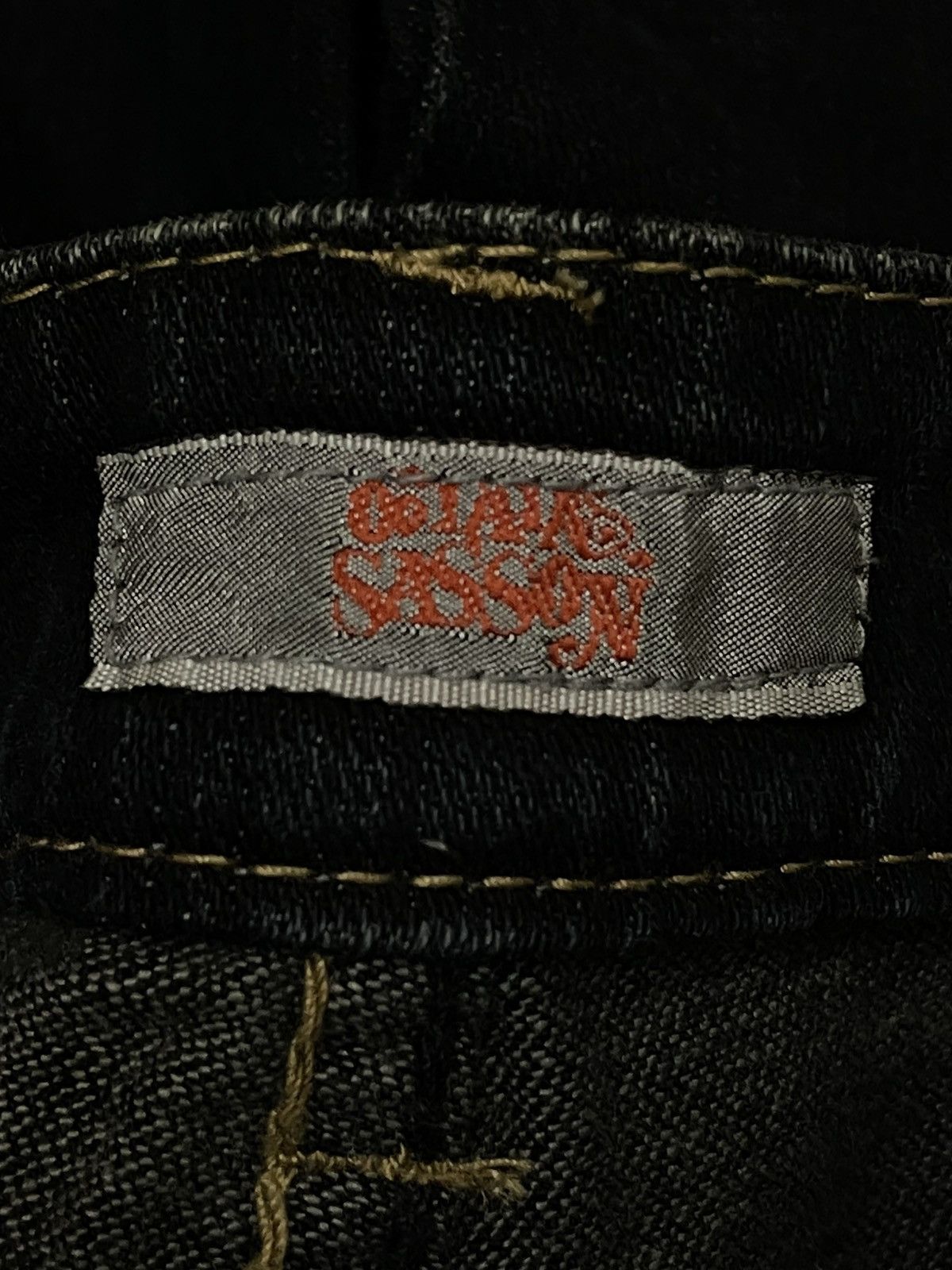 Japanese Brand VINTAGE CRAFTED JAPAN DESIGNER FLARED CARGO UTILITY DENIM Size US 29 - 15 Thumbnail