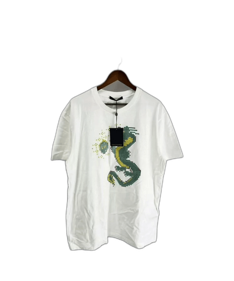 Louis Vuitton Louis Vuitton White Short Sleeve Dragon Shirt-2506 Size US XXL / EU 58 / 5 - 1 Thumbnail