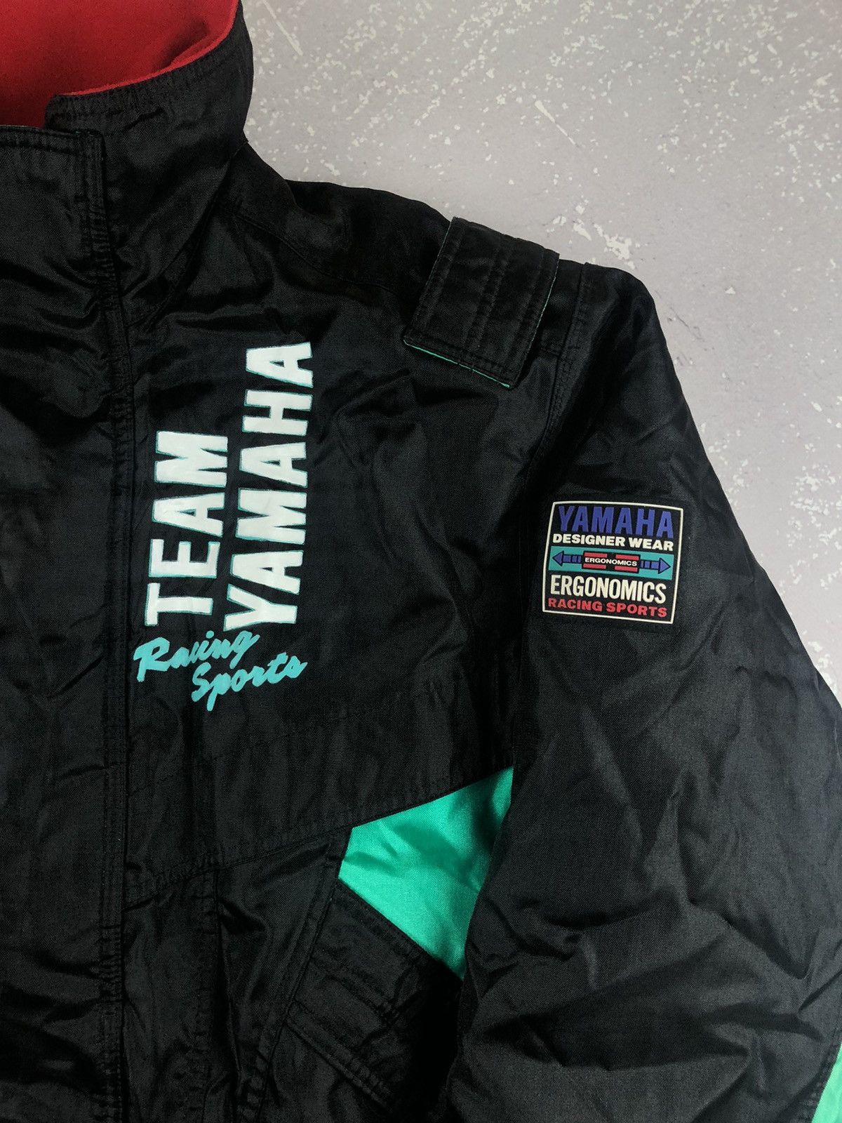 Vintage Rare! Team Yamaha Vintage Racing bomber jacket Size US L / EU 52-54 / 3 - 8 Thumbnail