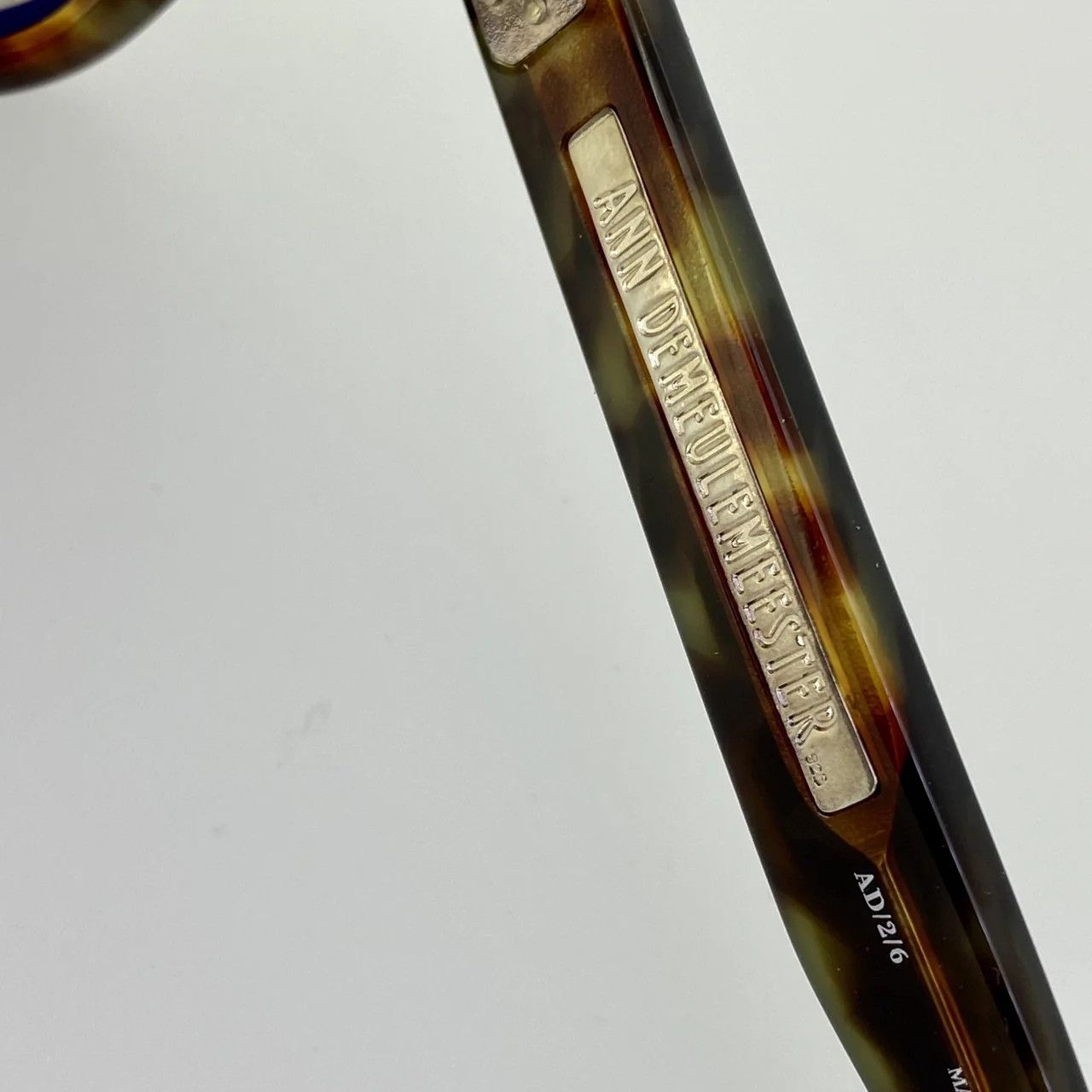 Ann Demeulemeester Ann Demeulemeester Sunglasses Flat Top Black and Brown Size ONE SIZE - 7 Thumbnail