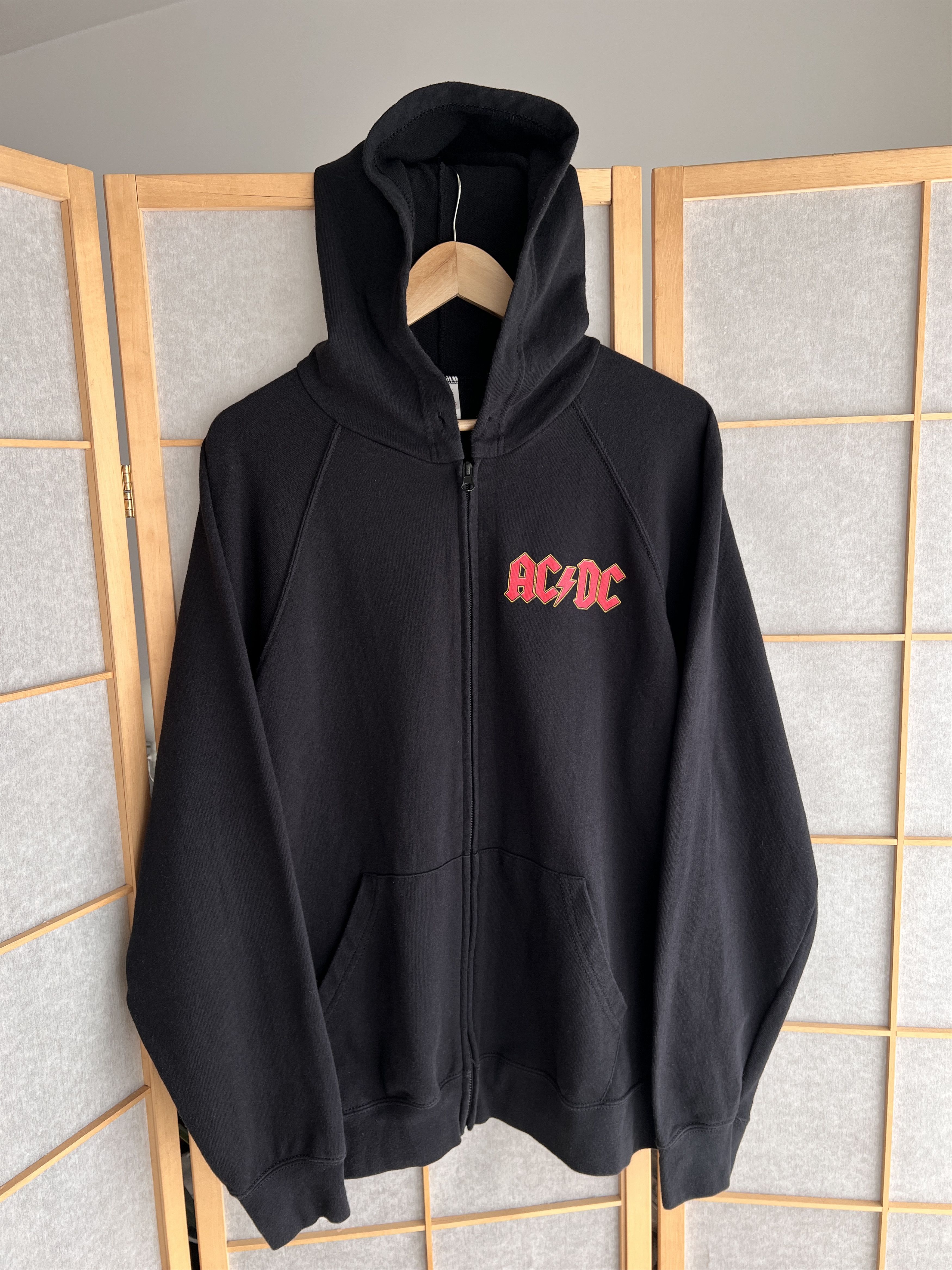 AC/DC Rare! AC/DC vintage zip hoodie World tour promo album rock Size US XL / EU 56 / 4 - 2 Thumbnail