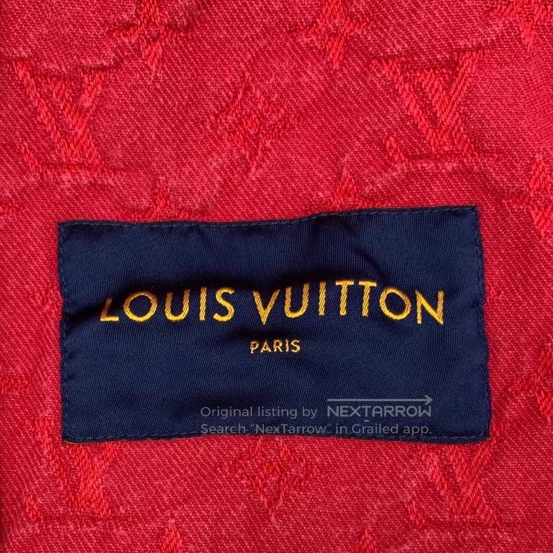 Louis Vuitton Louis Vuitton Monogram red logo full-print cotton lapel zi Size US M / EU 48-50 / 2 - 5 Thumbnail