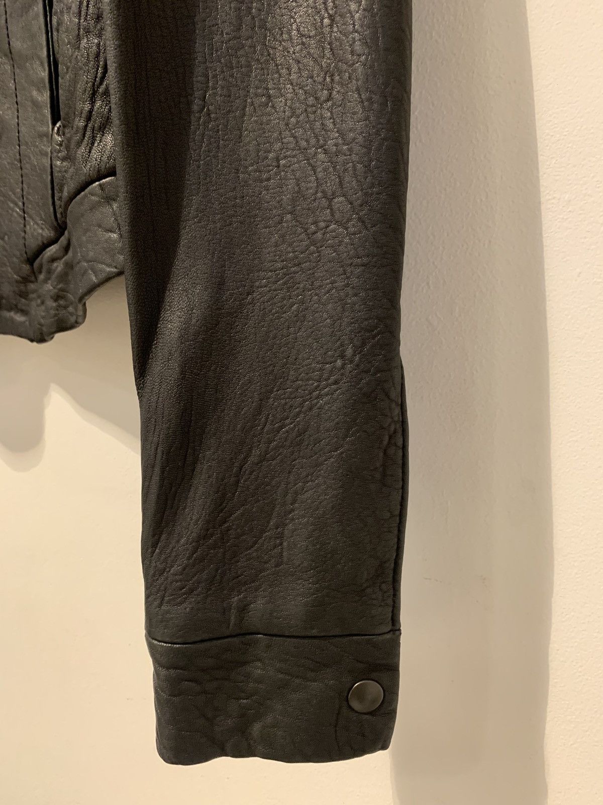 Rick Owens Rick Owens Black Leather Jacket Size US S / EU 44-46 / 1 - 5 Thumbnail