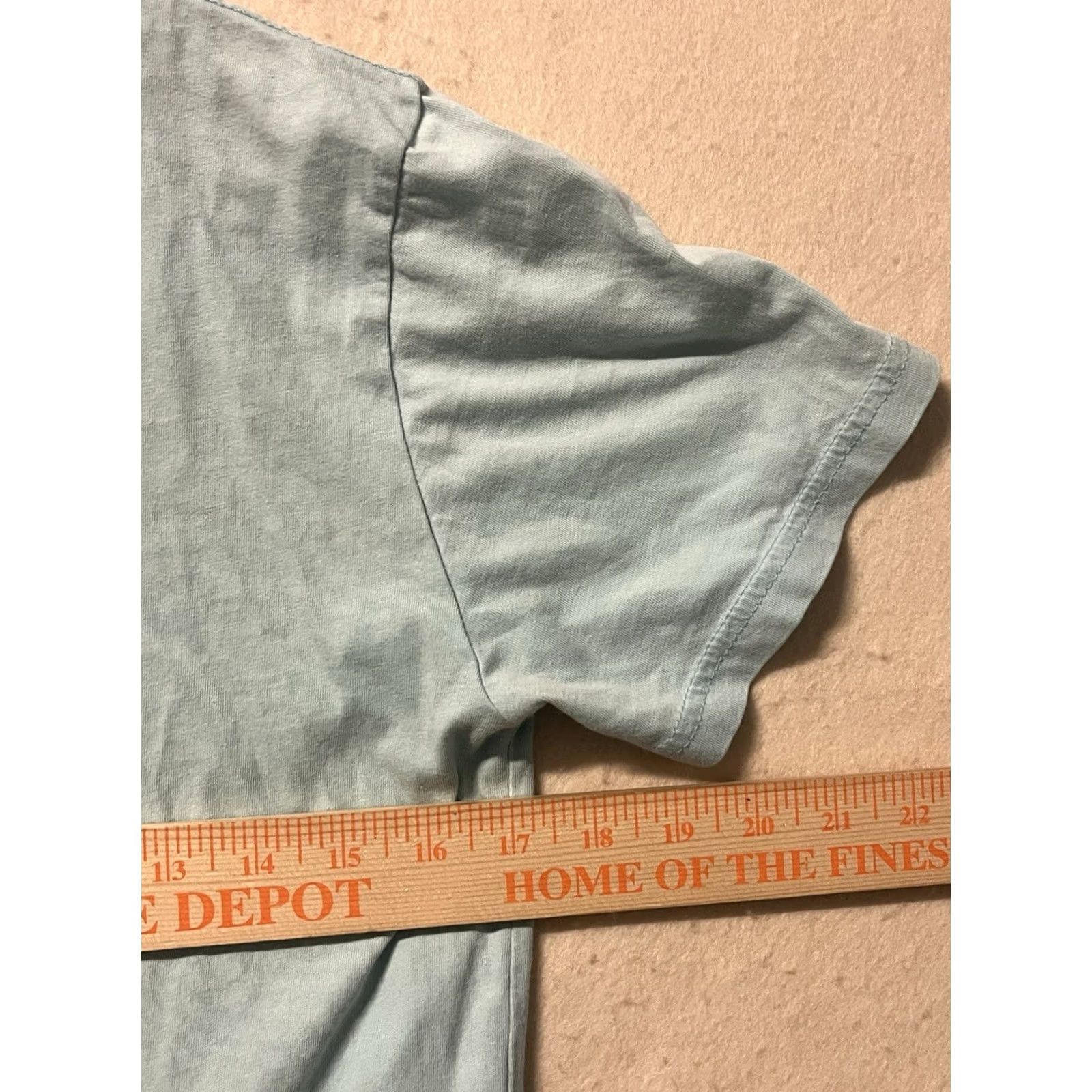 Quiksilver Quiksilver T-Shirt Men's XL Light Green Regular Graphic Tee Ocean Hawaiian Classic Breathable Lightweight Short Sleeve Crew Neck Button Pocket Cotton Size US XL / EU 56 / 4 - 3 Thumbnail