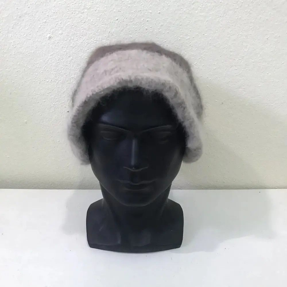 Japanese Brand Rare Japanese Brand Aurora Wool Stripe Design Beanie Hat Size ONE SIZE - 3 Thumbnail
